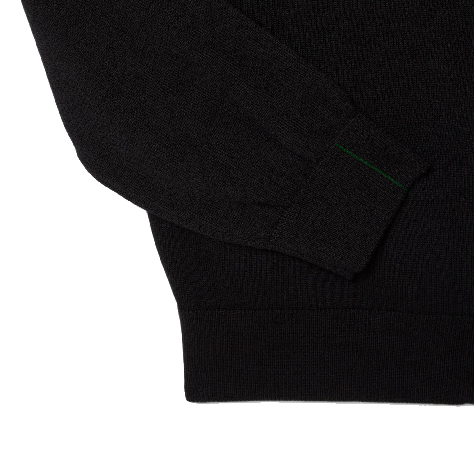 Lacoste AH1957 Full Zip High Neck Cotton Knit