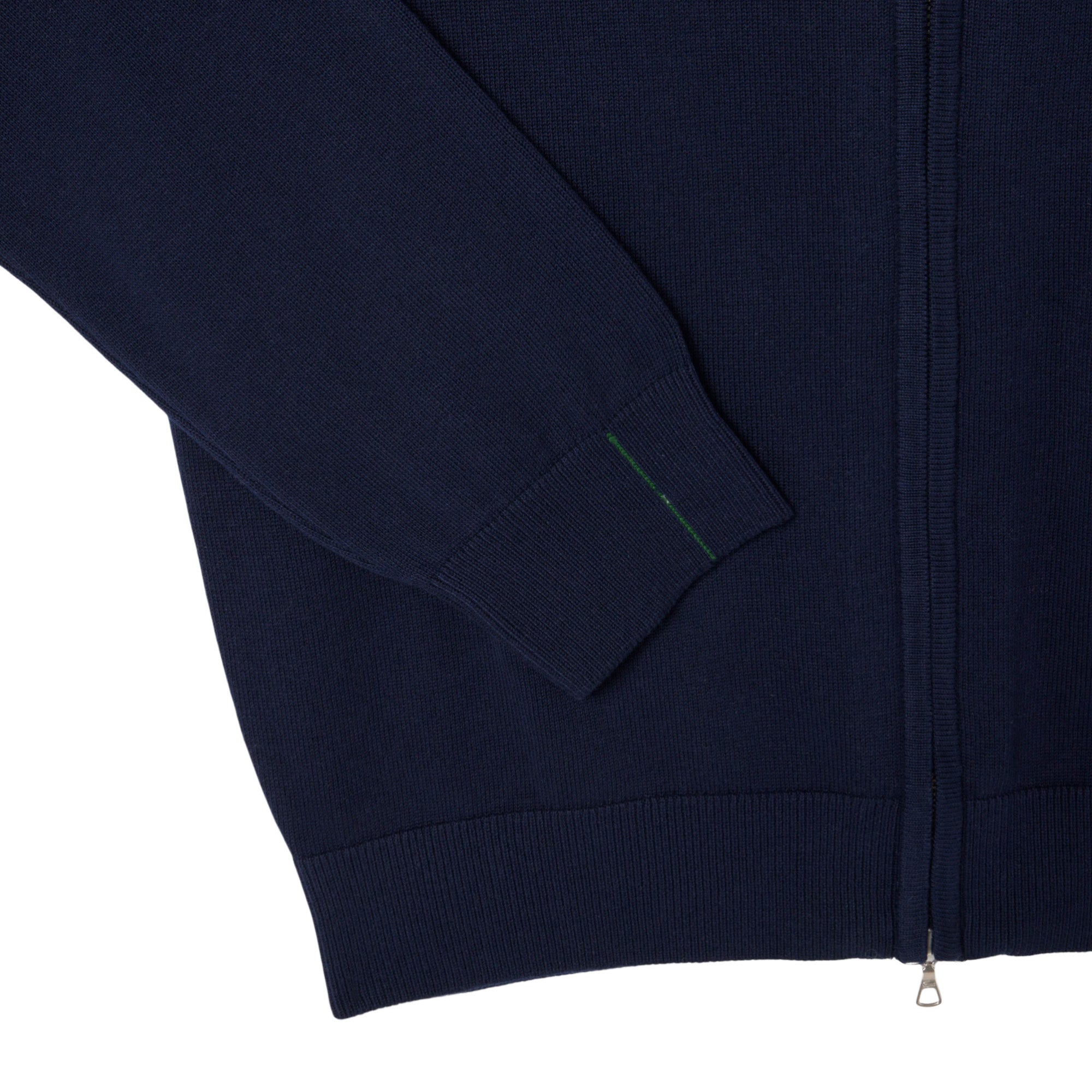 Lacoste AH1957 Full Zip High Neck Cotton Knit