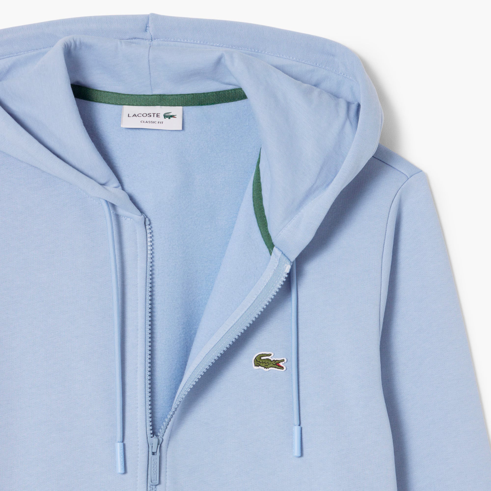 Lacoste SH9626 Full Zip Fleece Hoodie
