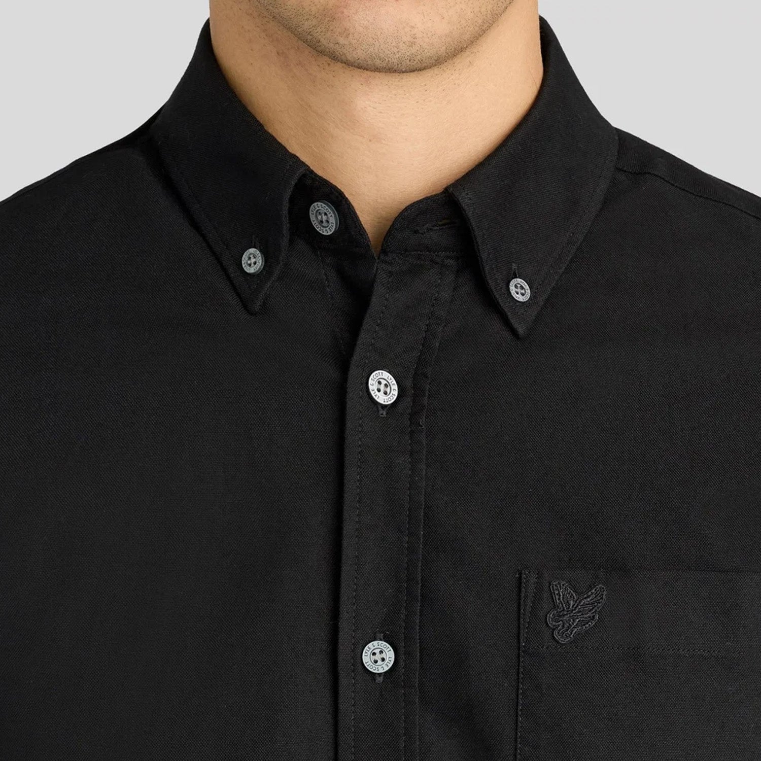 Lyle & Scott Tonal Plain Oxford Shirt