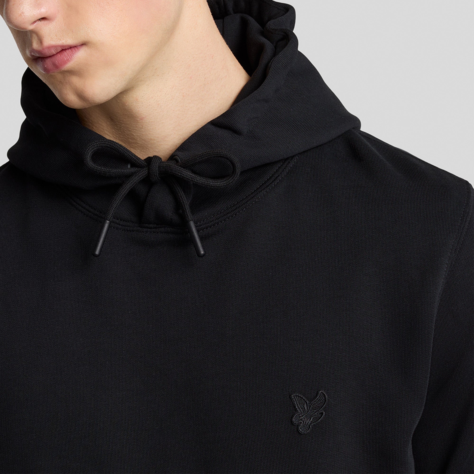 Lyle & Scott Tonal Superfine Overhead Hoodie