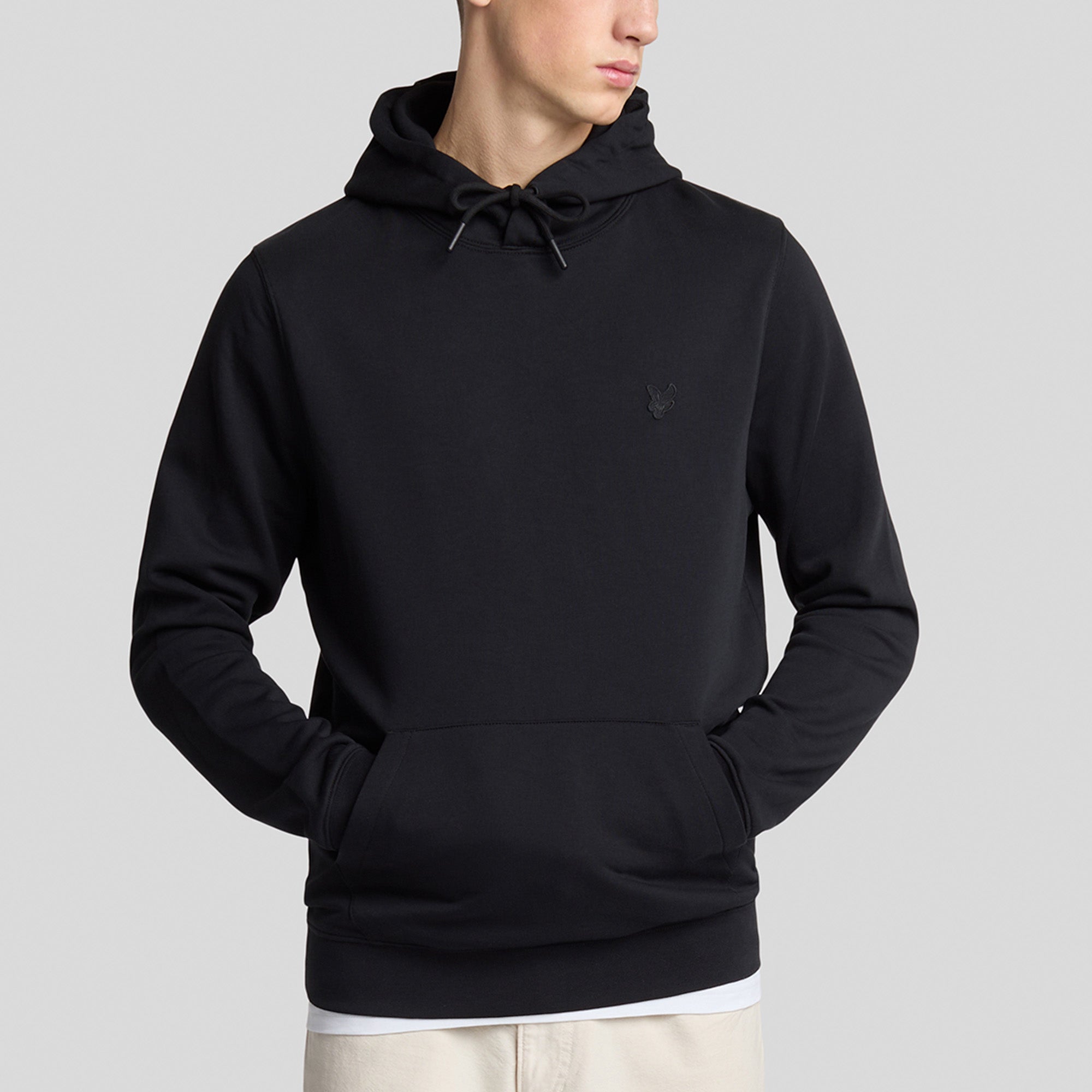Lyle & Scott Tonal Superfine Overhead Hoodie