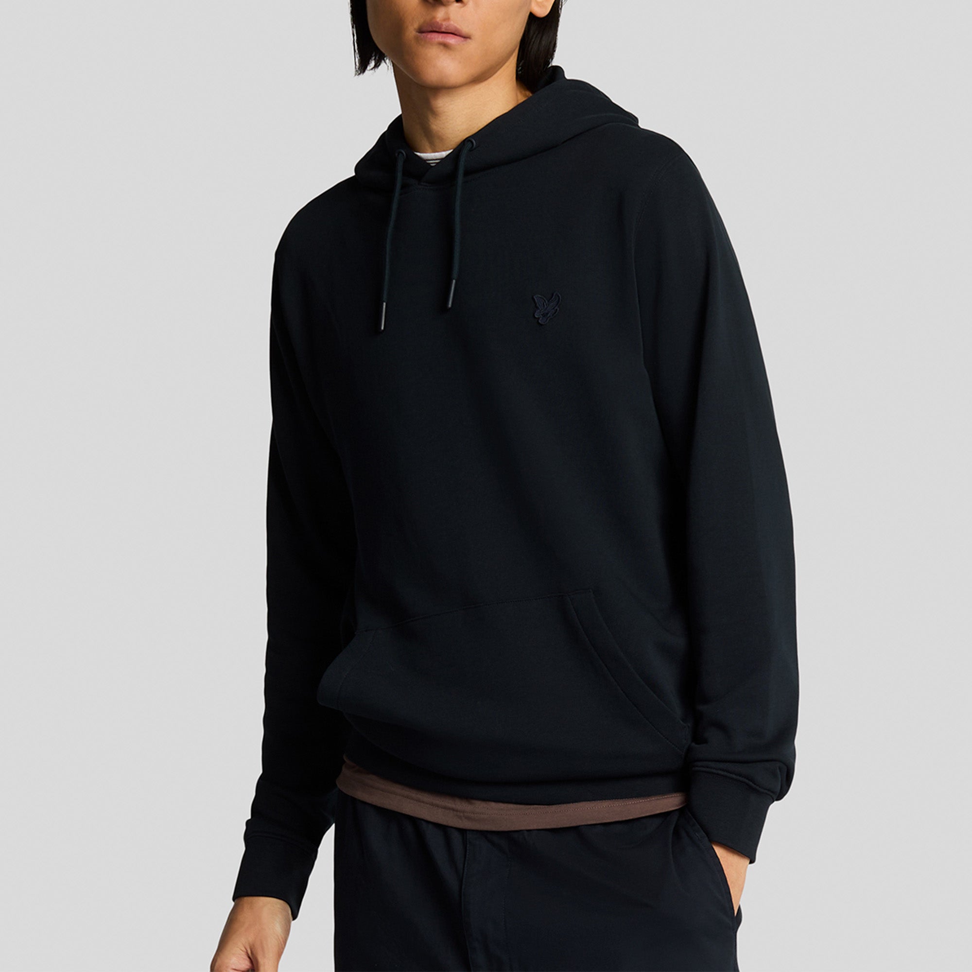 Lyle & Scott Tonal Superfine Overhead Hoodie
