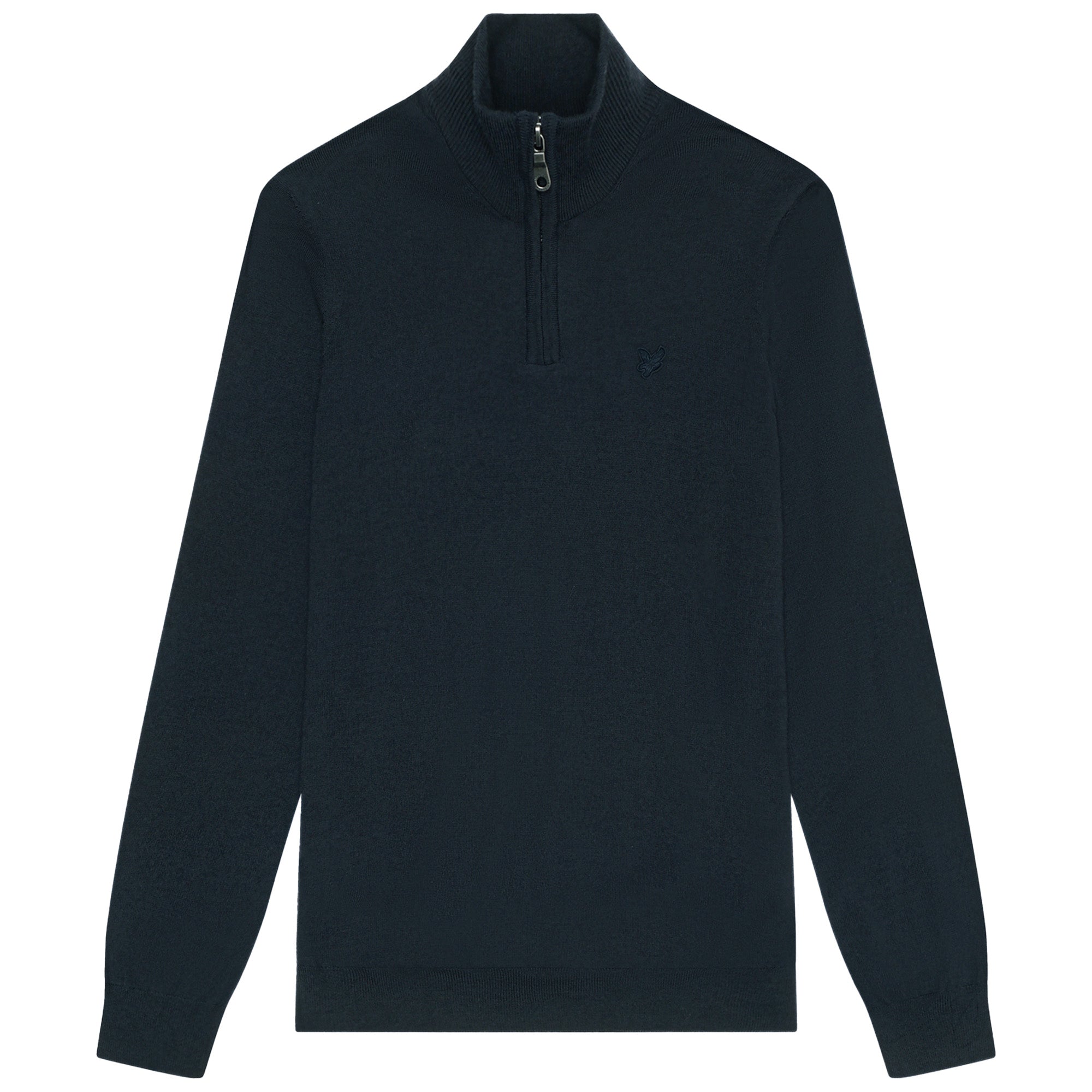 Lyle & Scott Tonal Merino Quarter Zip Jumper