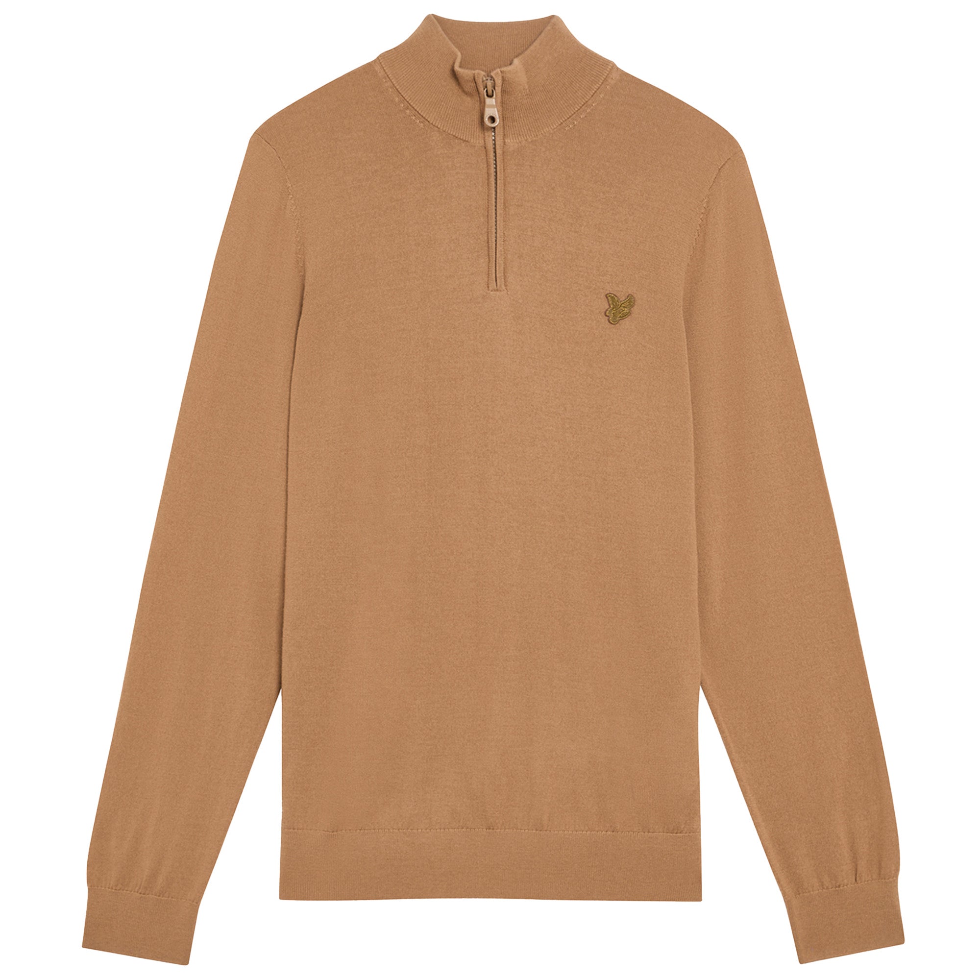 Lyle & Scott Tonal Merino Quarter Zip Jumper