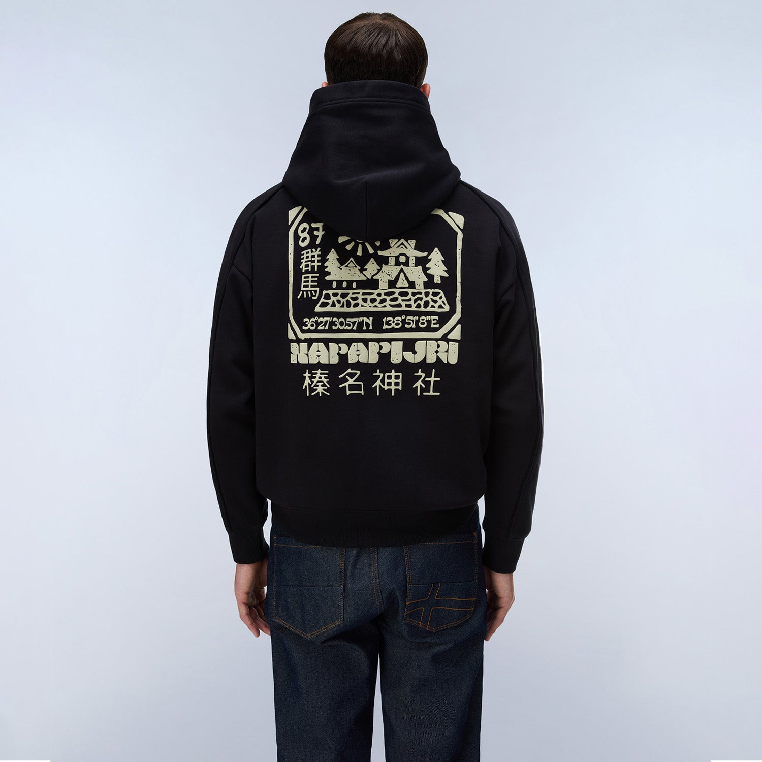 Napapijri B-Teza Puff Print Hoodie