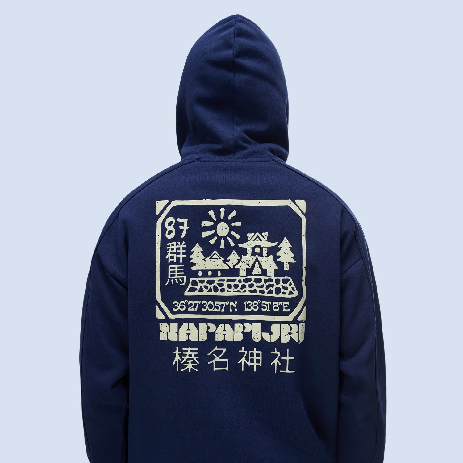 Napapijri B-Teza Puff Print Hoodie