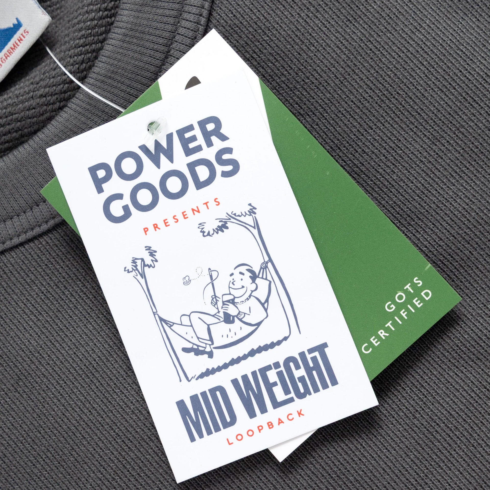 Power Goods Loopback Crewneck