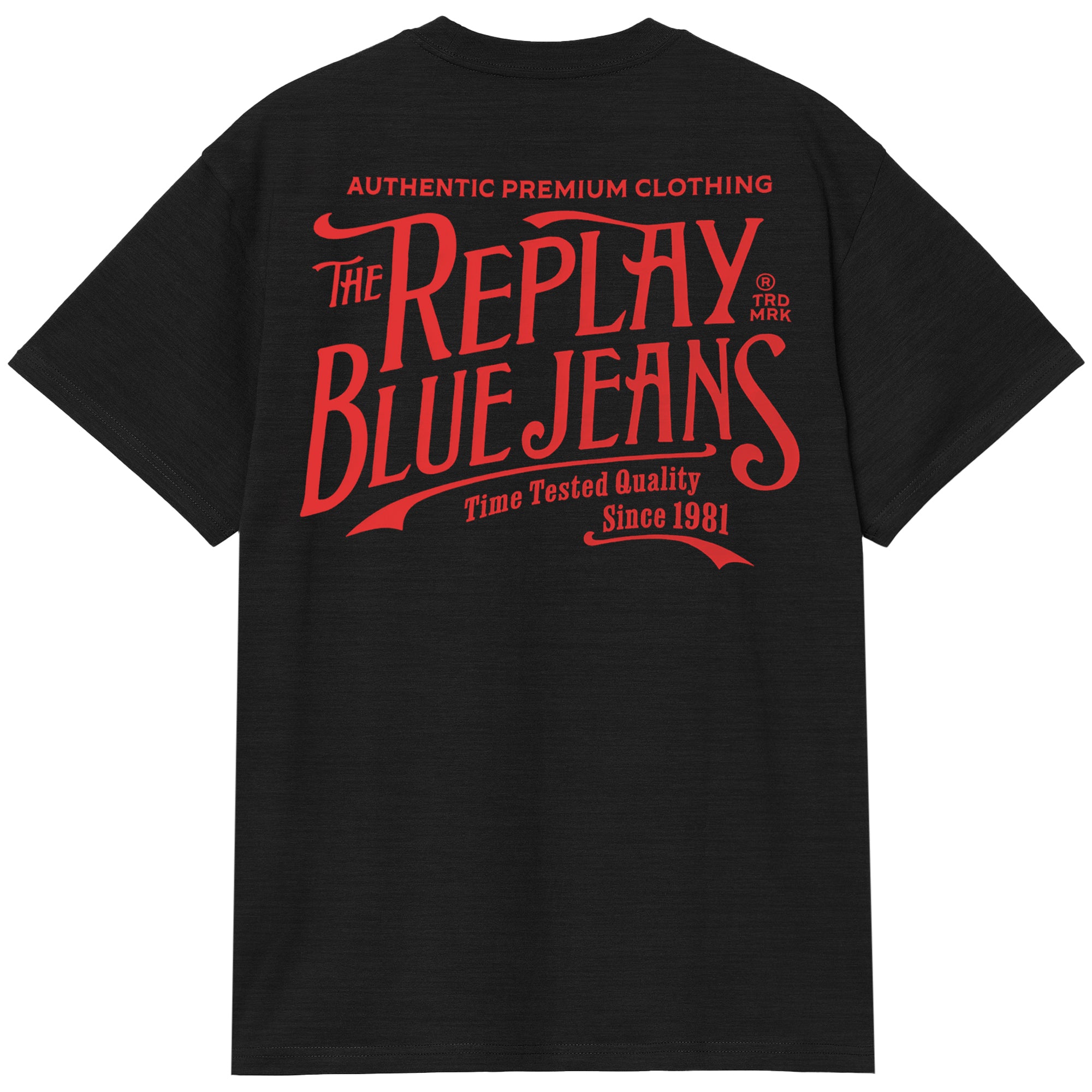 Replay Royal Eagle Back Print T-Shirt