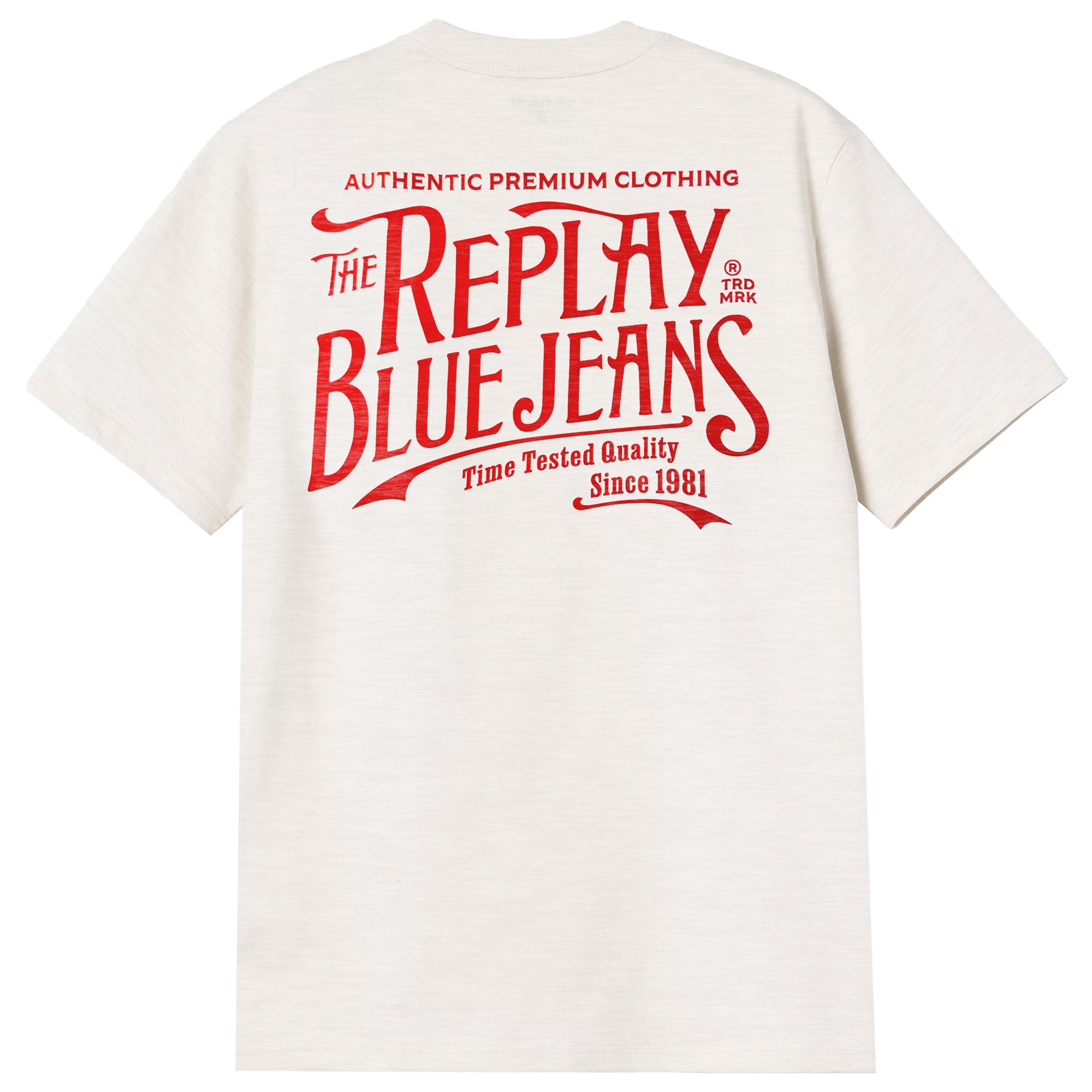 Replay Royal Eagle Back Print T-Shirt