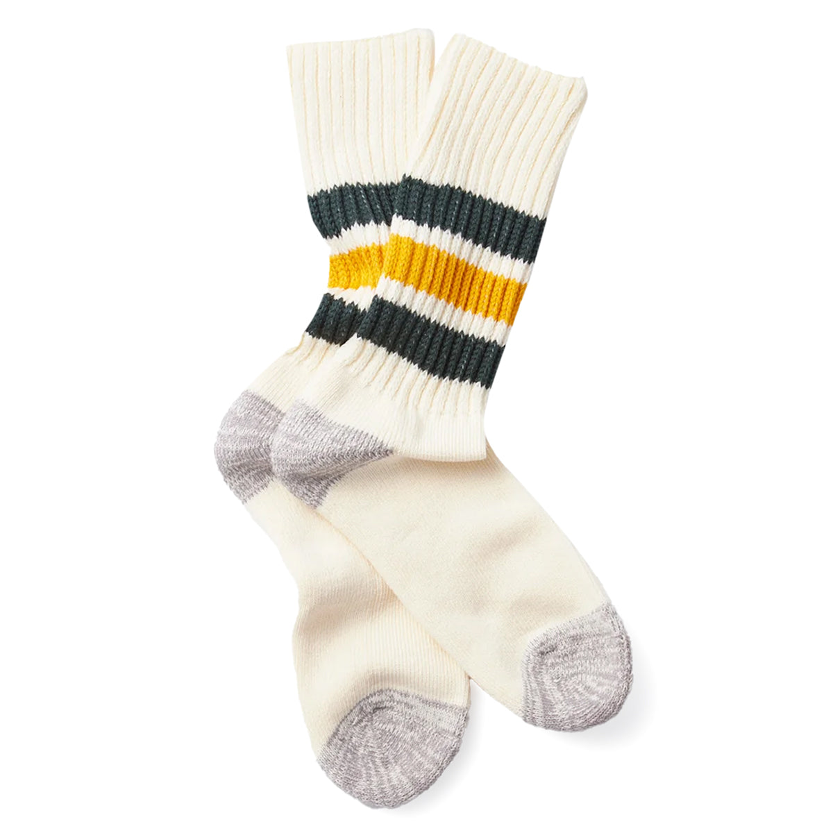 ROTOTO Coarse Ribbed Old School Crew Socks