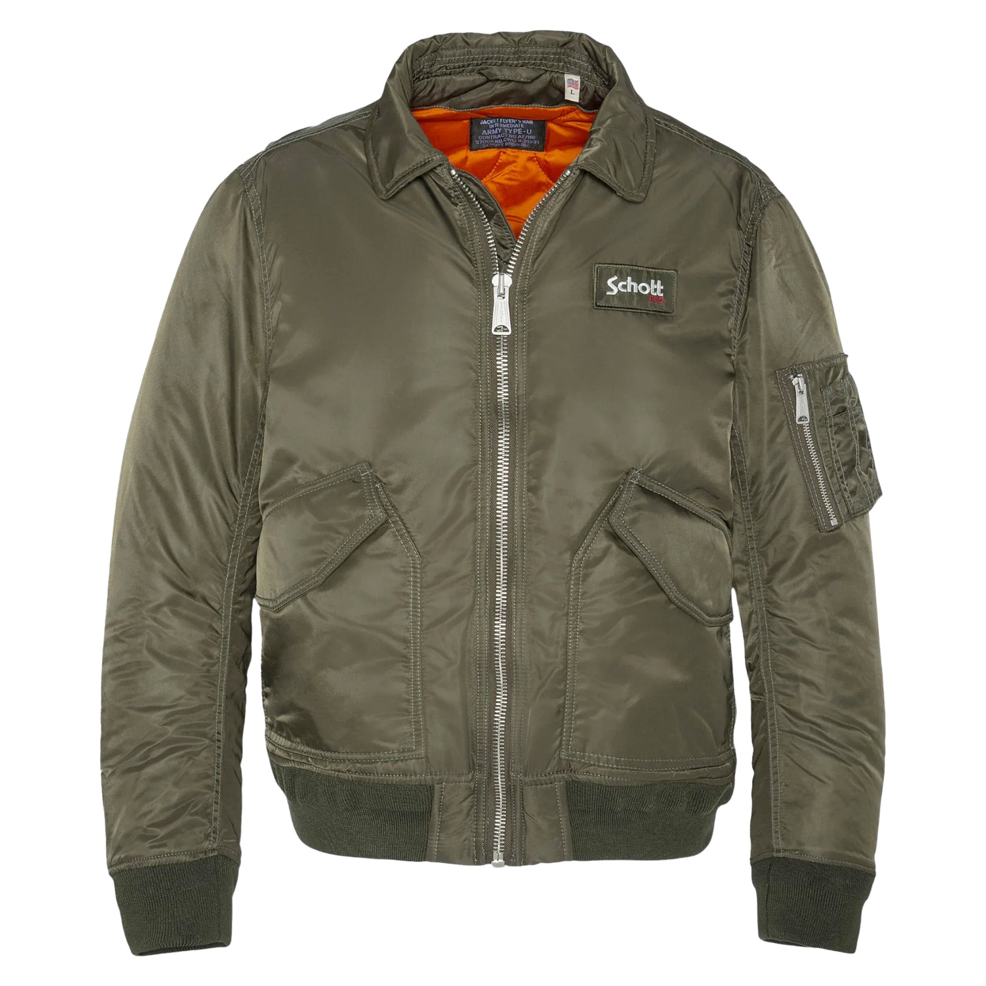Schott 210100RS Classic Bomber Jacket