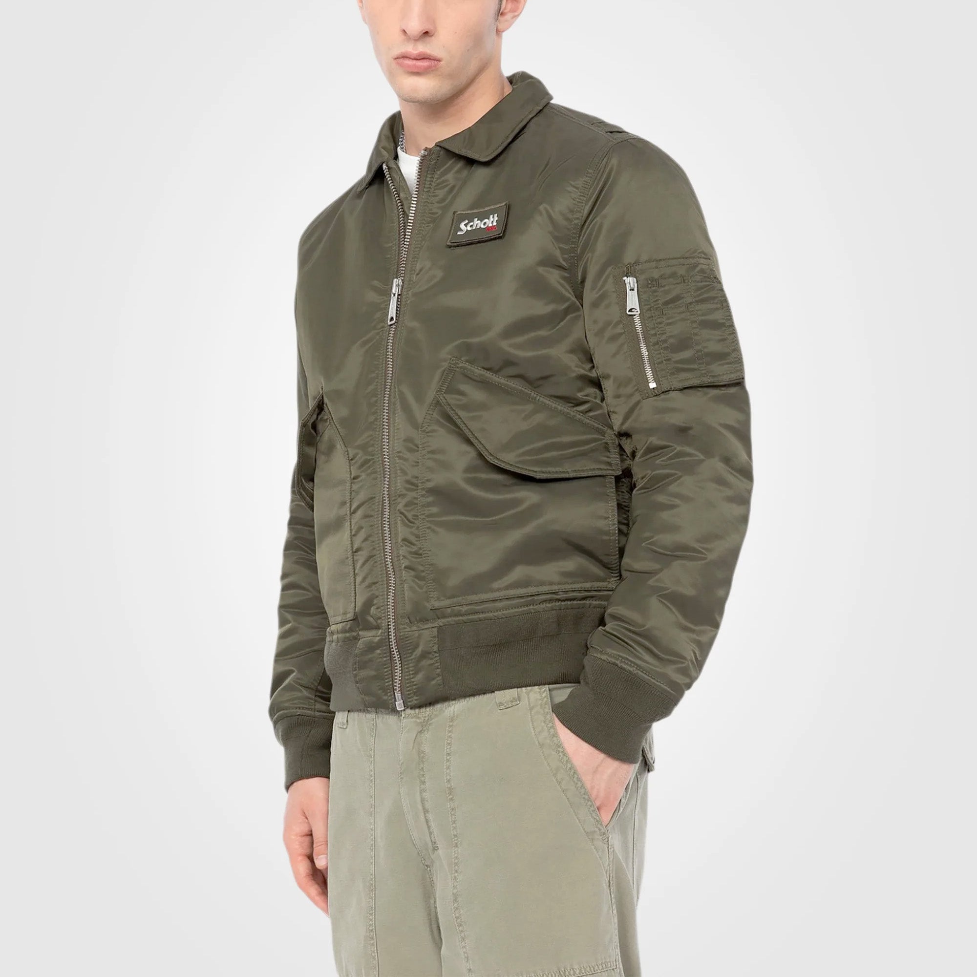 Schott 210100RS Classic Bomber Jacket