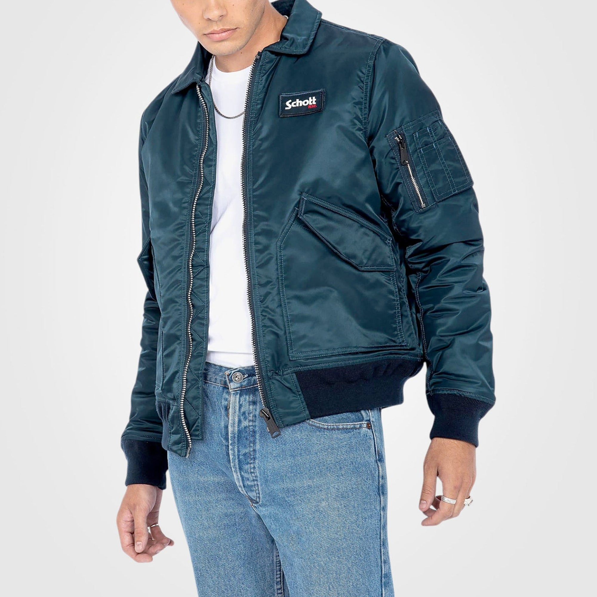 Schott 210100RS Classic Bomber Jacket