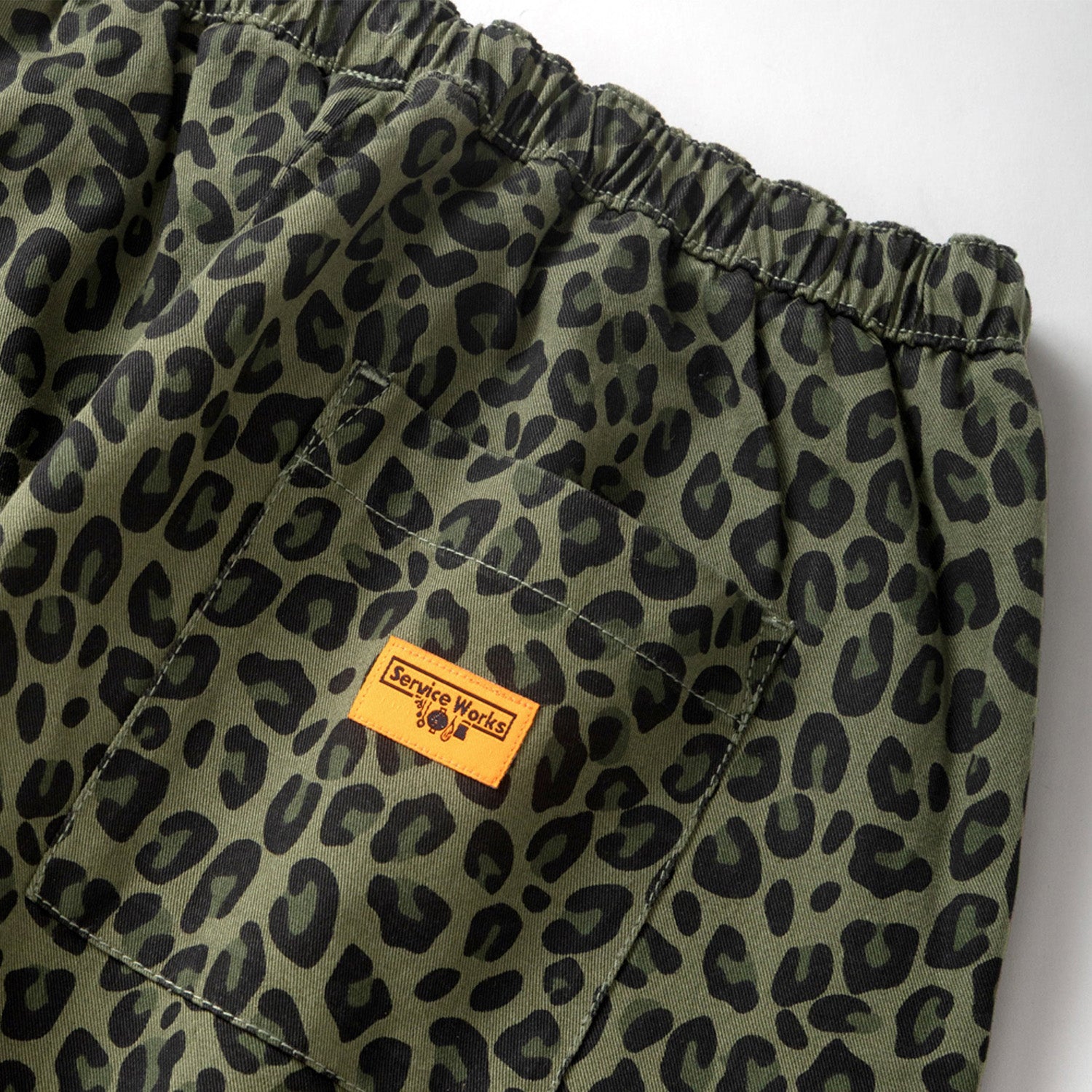 Service Works Patterned Easy Chef Pants