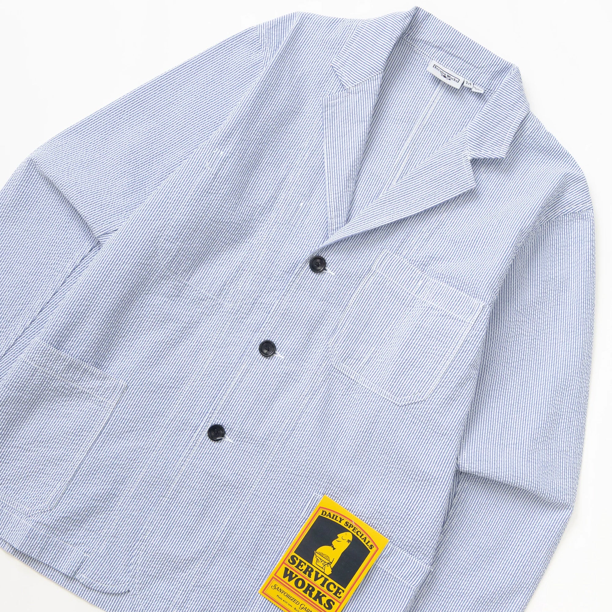 Service Works Seersucker Server Suit Jacket
