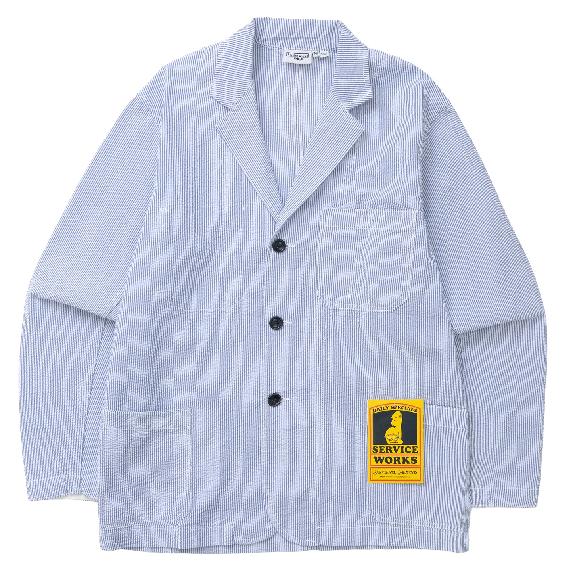 Service Works Seersucker Server Suit Jacket