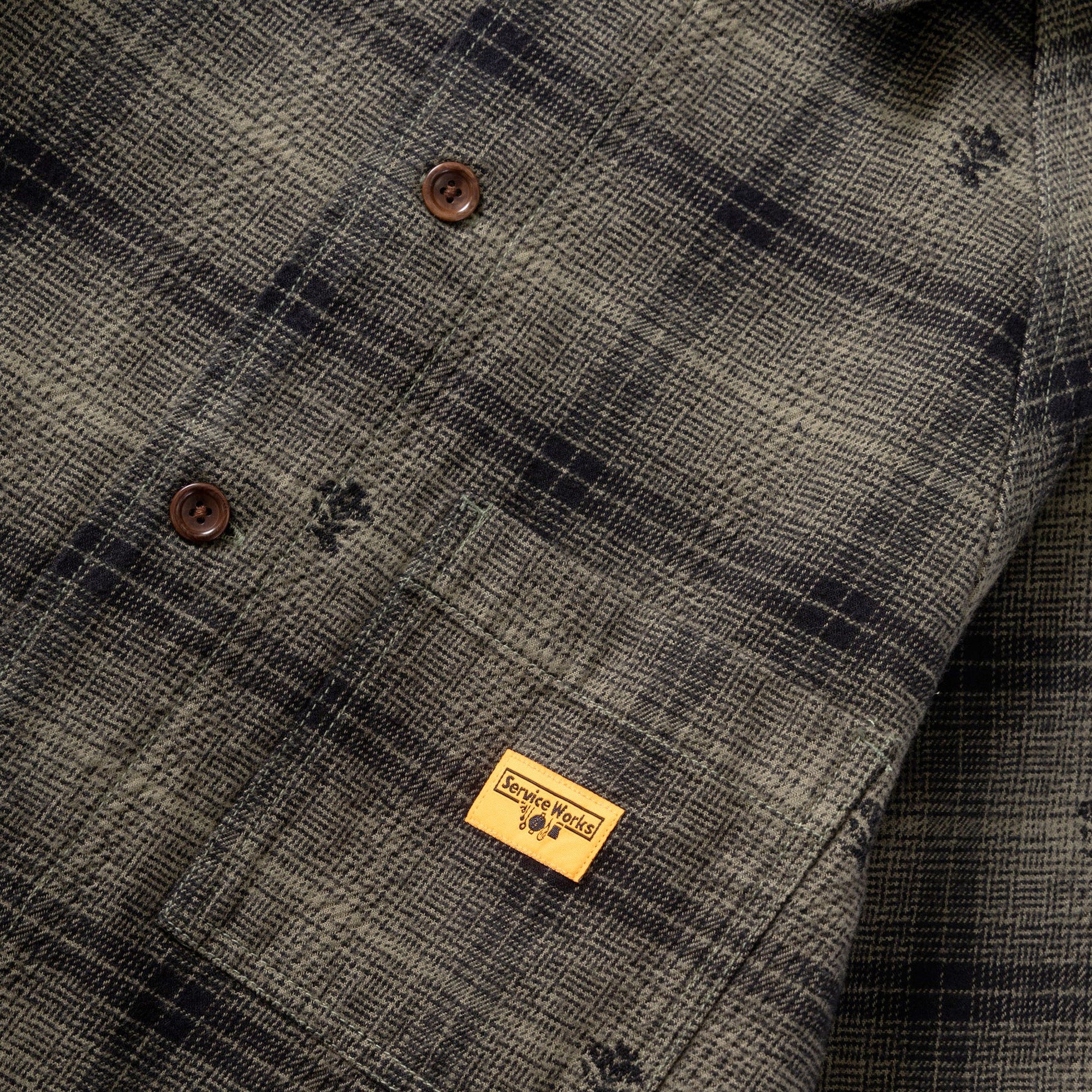 Service Works Thistle Plaid FOH Jacket