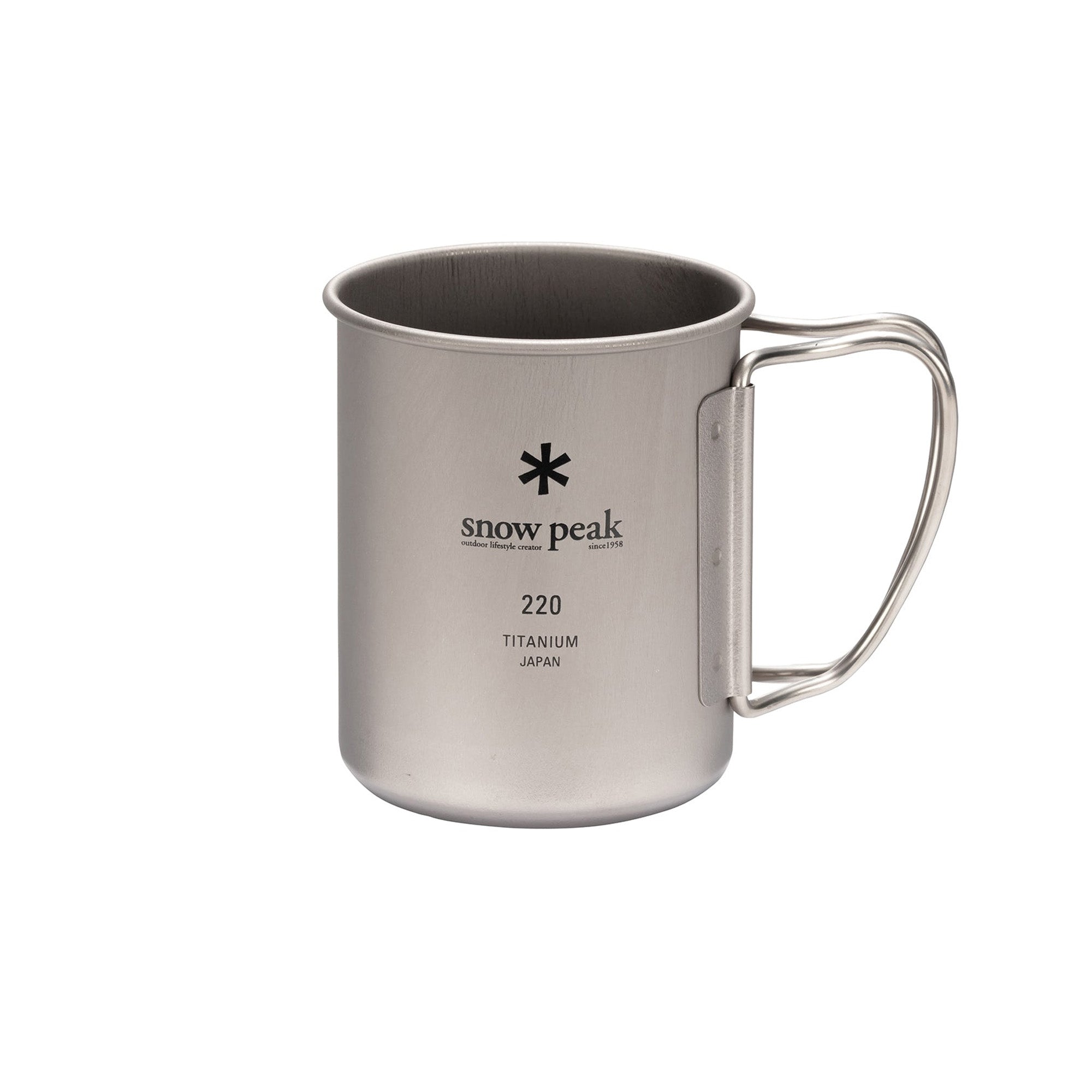 Snow Peak Titanium Single Wall Mug