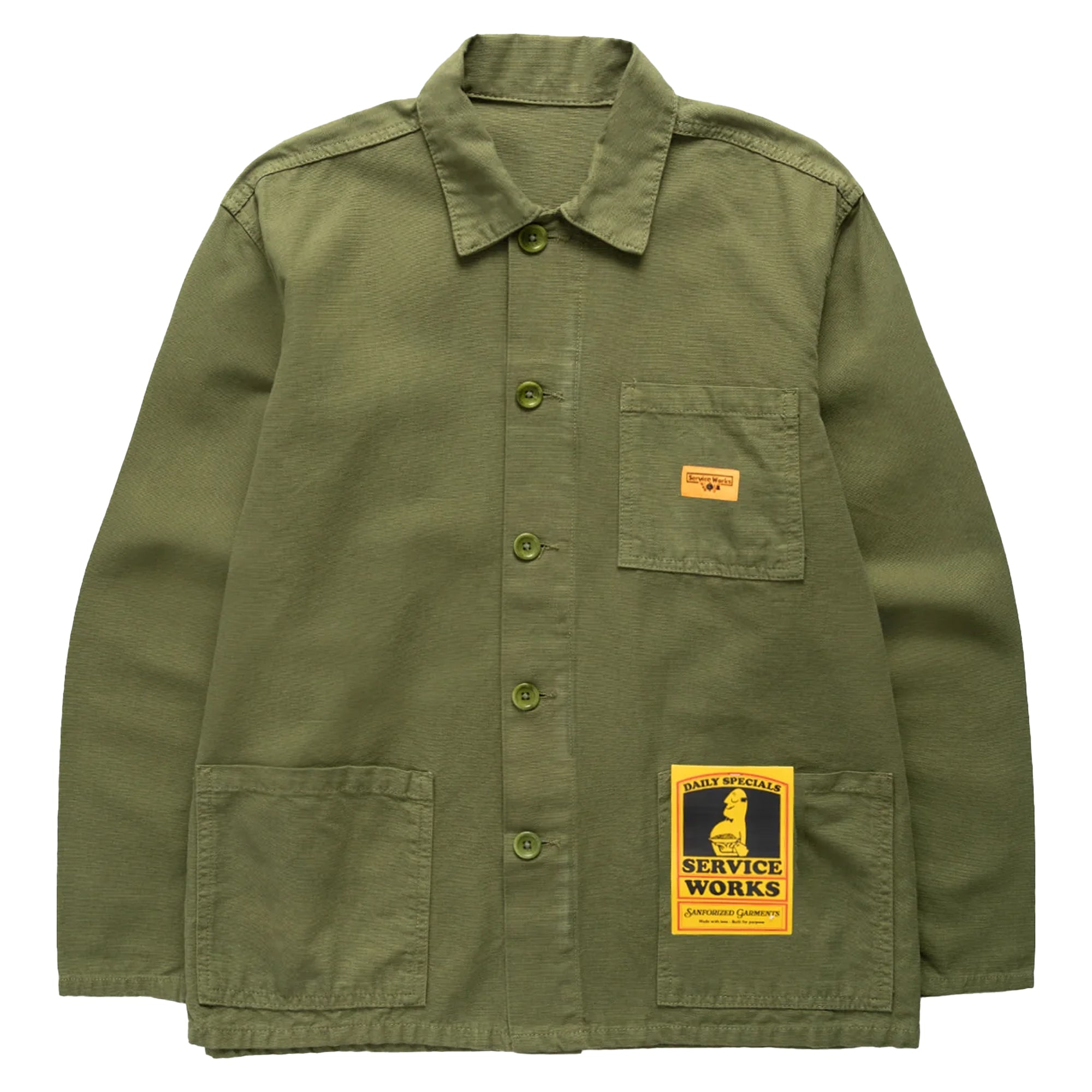 Service Works Canvas Coverall Jacket