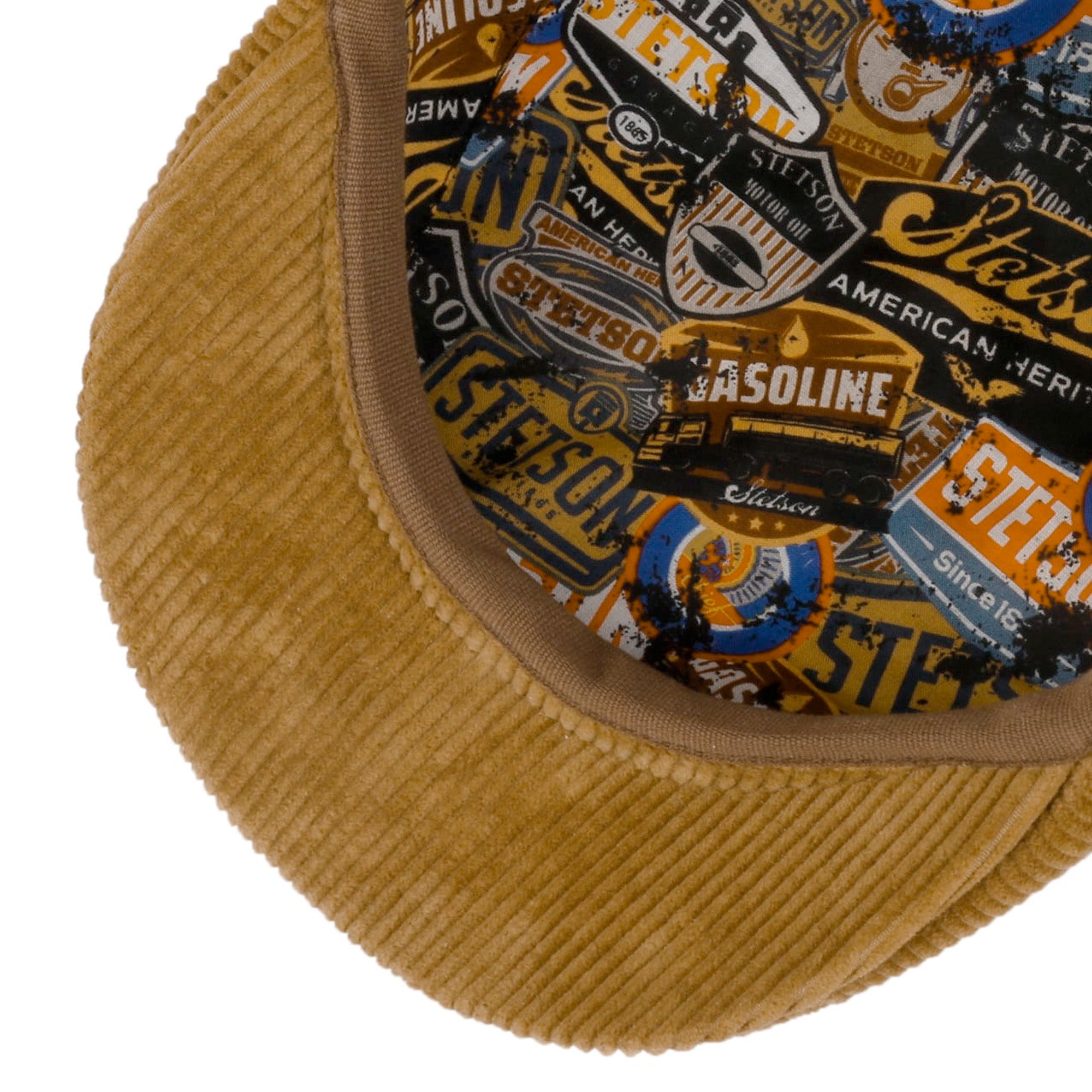 Stetson 8-Panel Corduroy Flat Cap