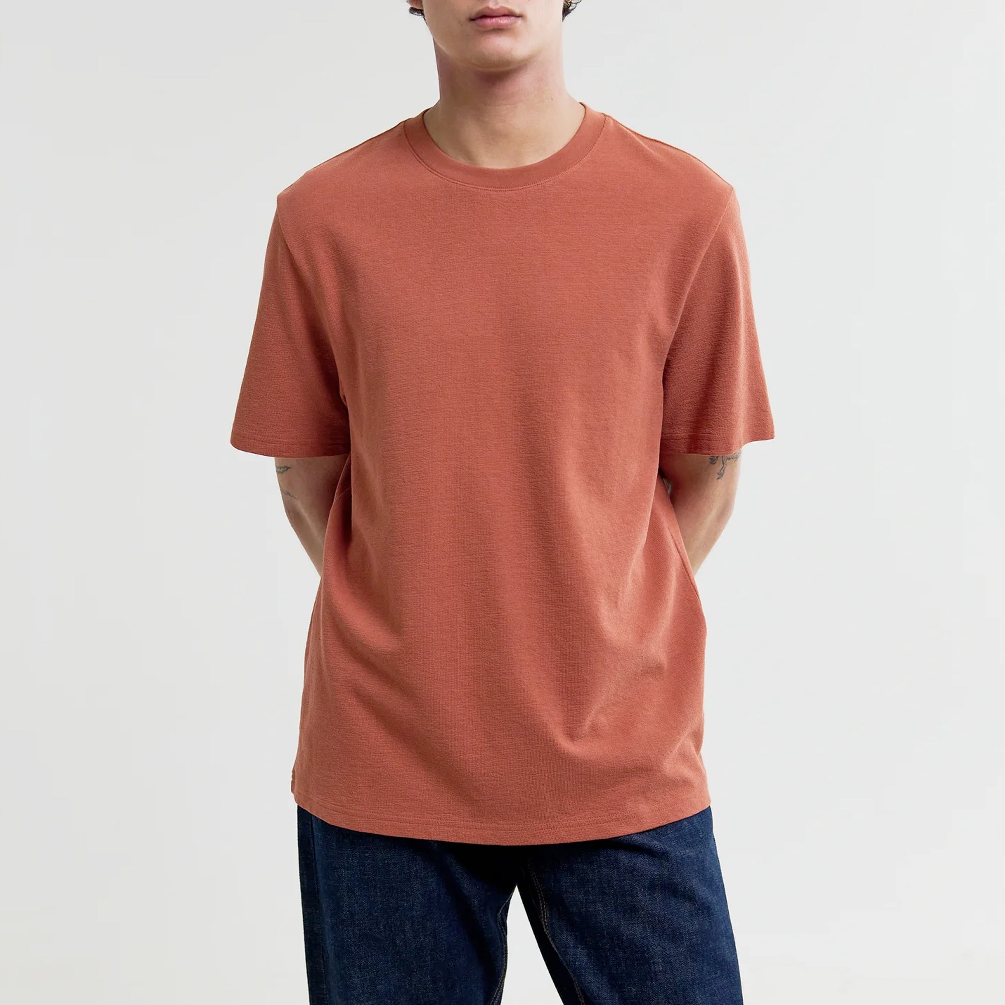 Wax London Dean Jolt Slub T-Shirt
