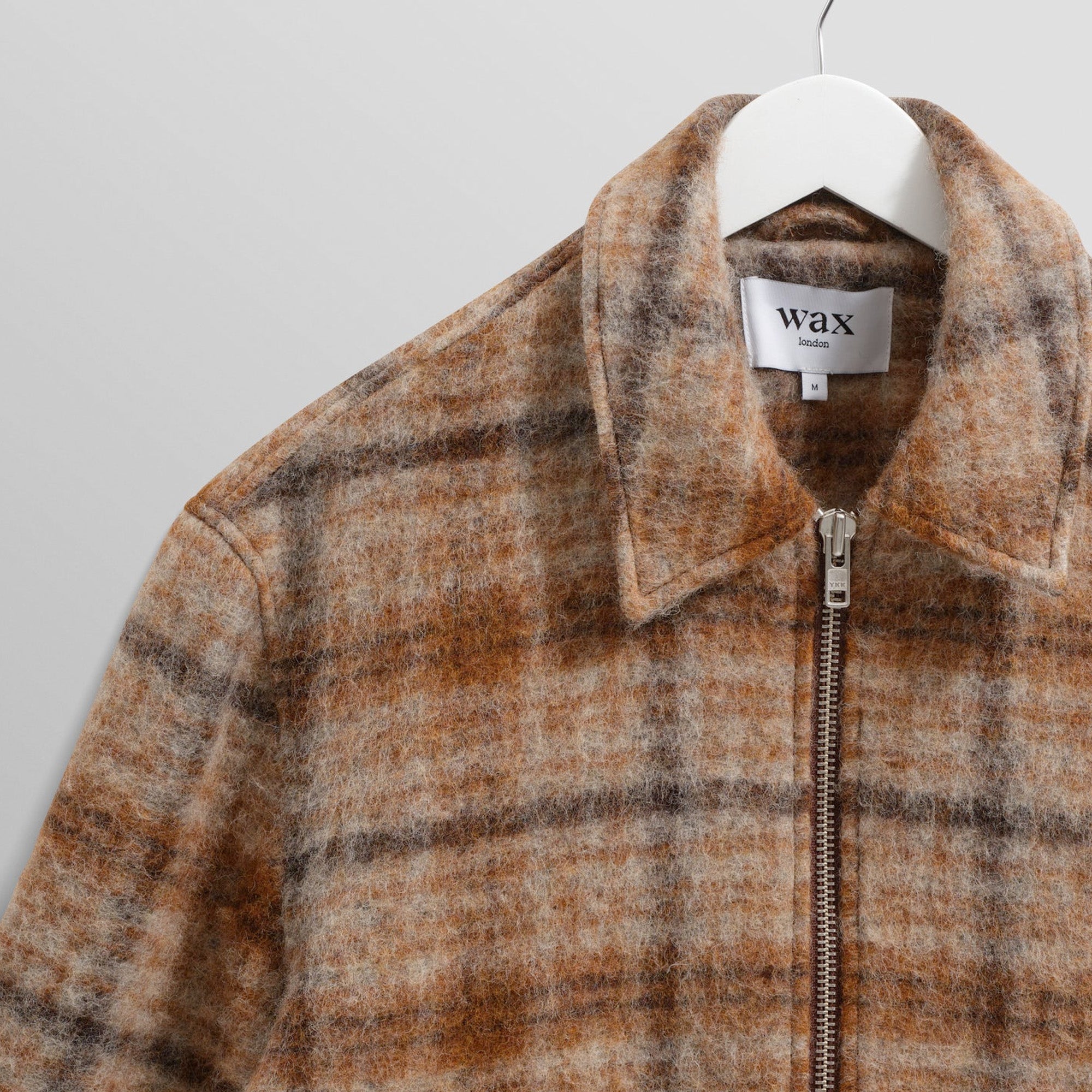 Wax London Heath Jacket Drawn Check