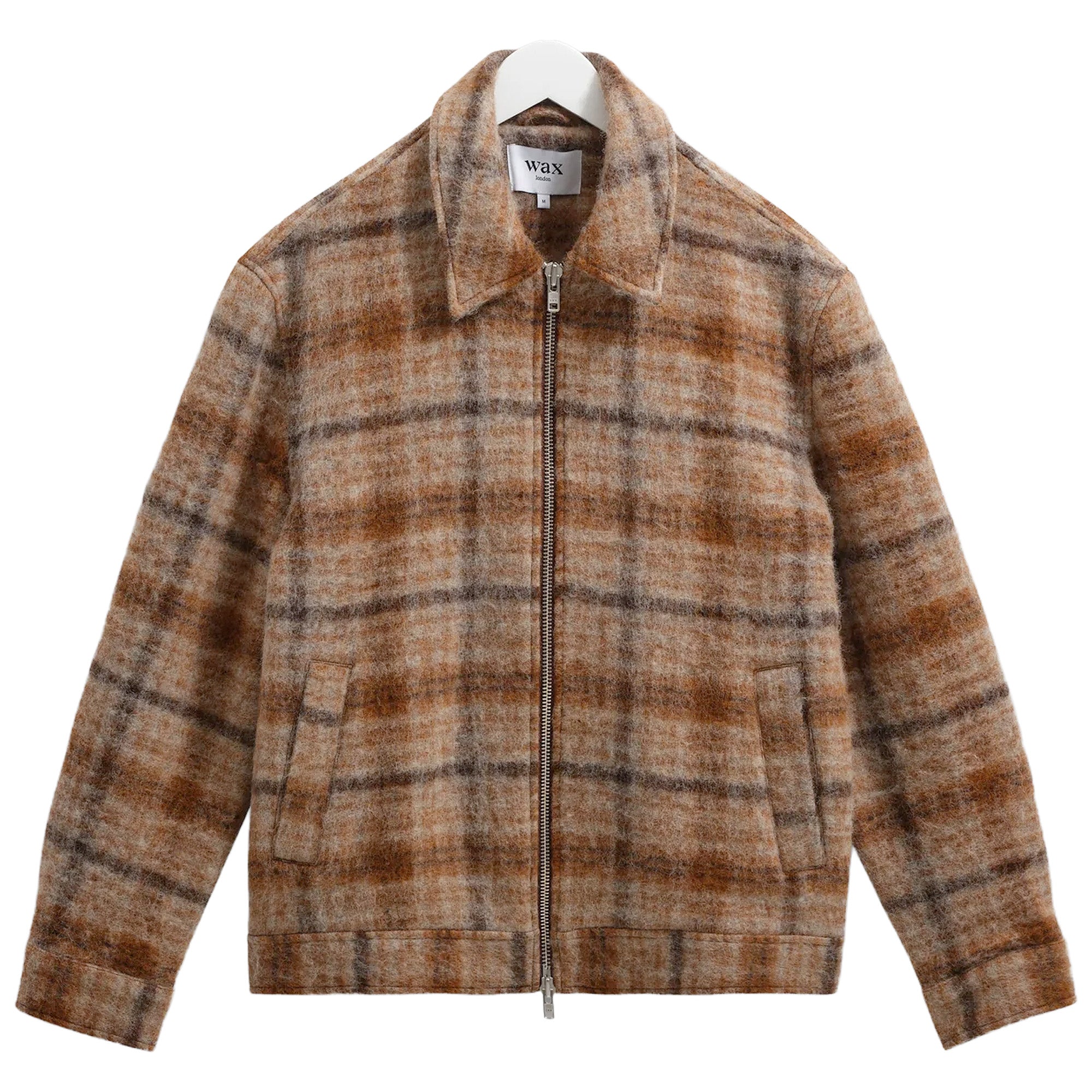 Wax London Heath Jacket Drawn Check