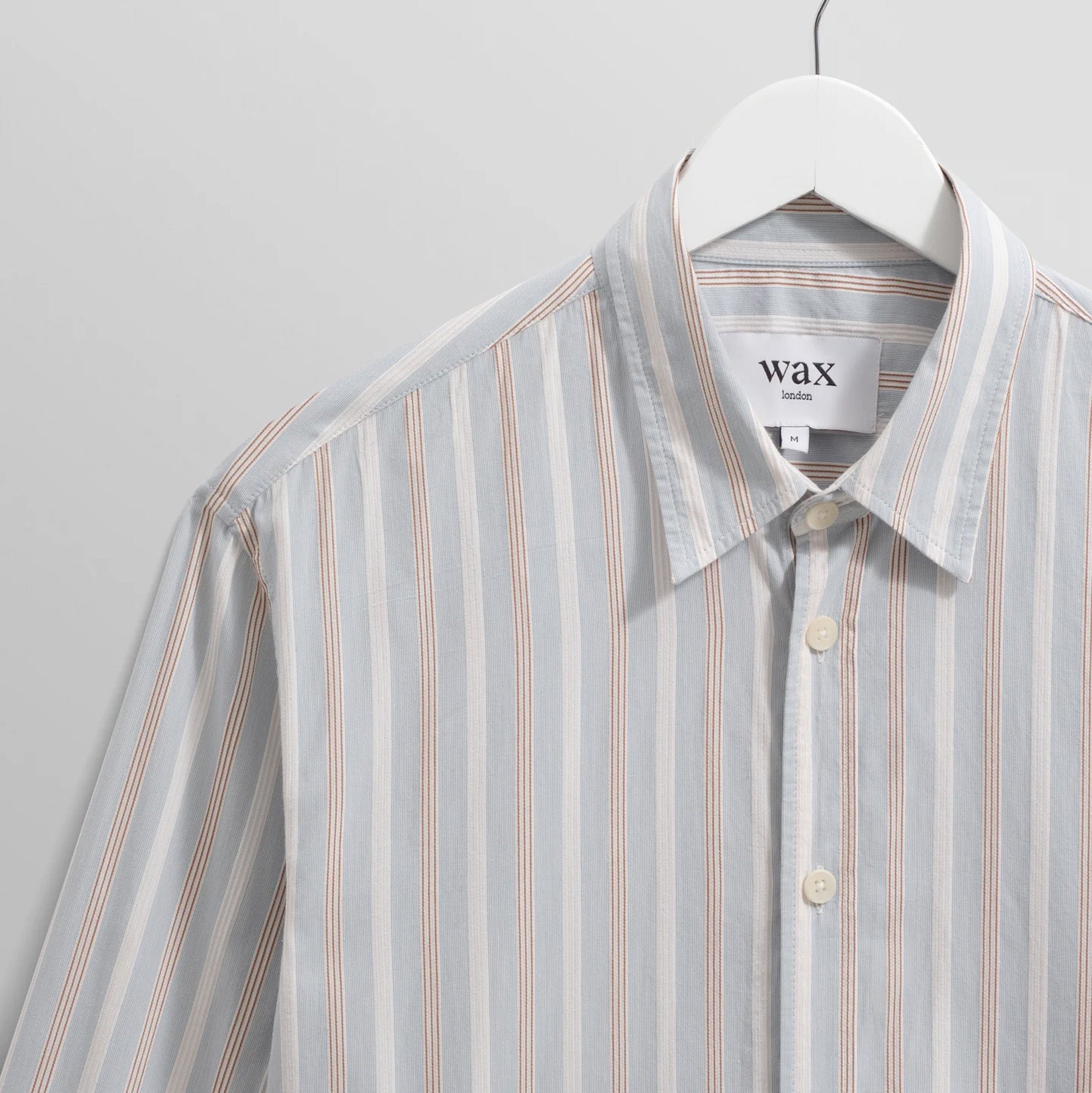 Wax London Shelly Poplin Dobby Stripe