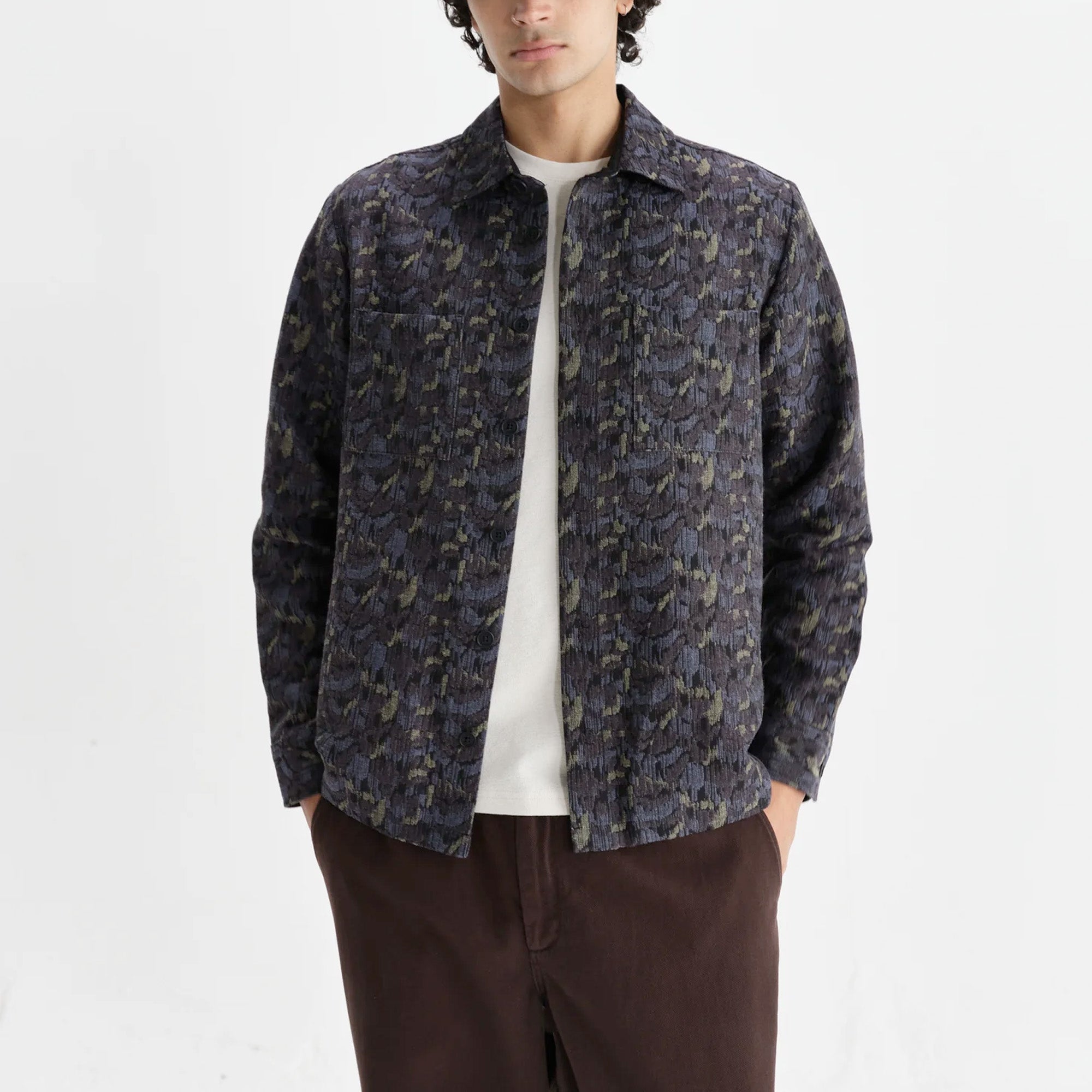 Wax London Whiting Camo Jacquard