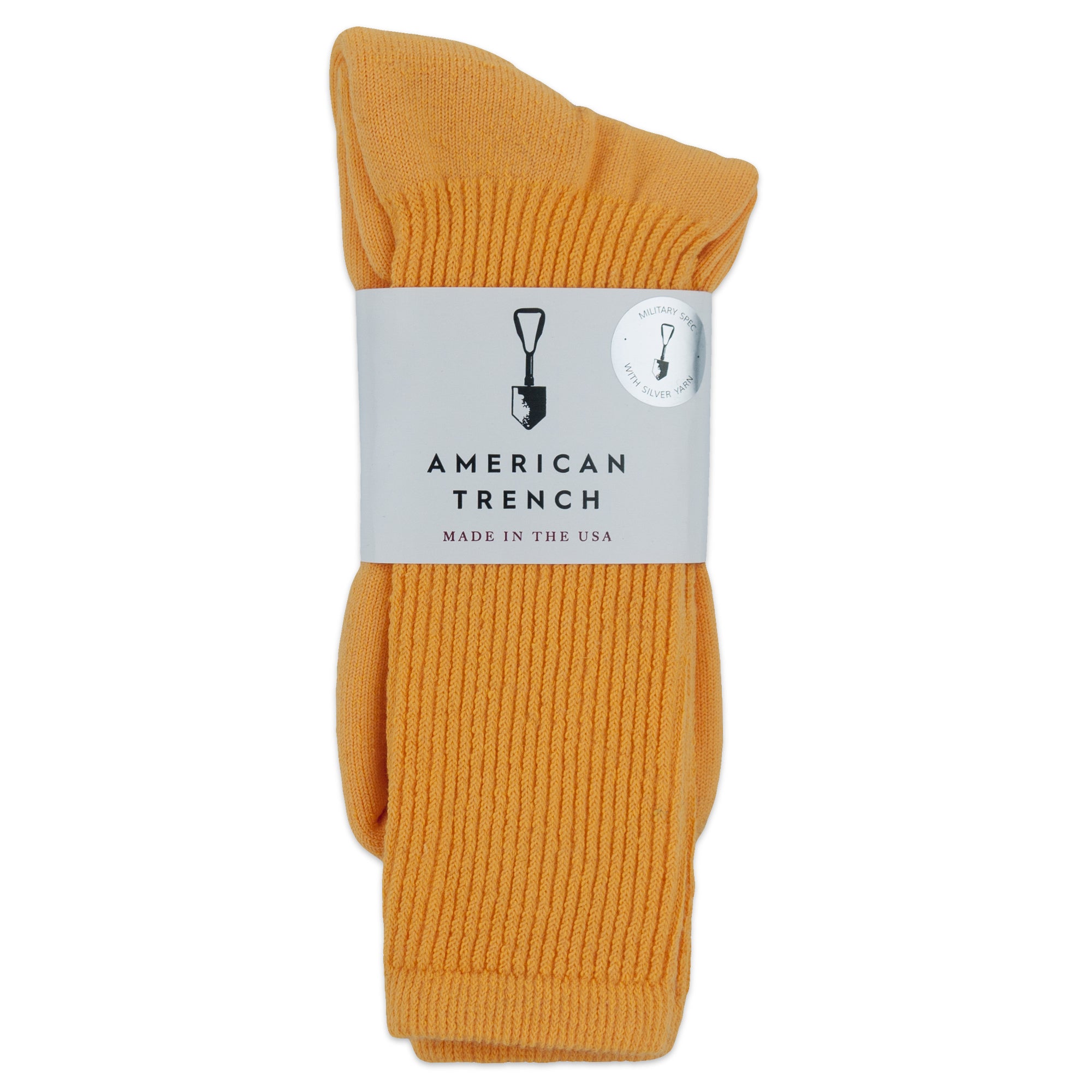 American Trench Mil-Spec 1013 Socks - Yellow - Arena Menswear