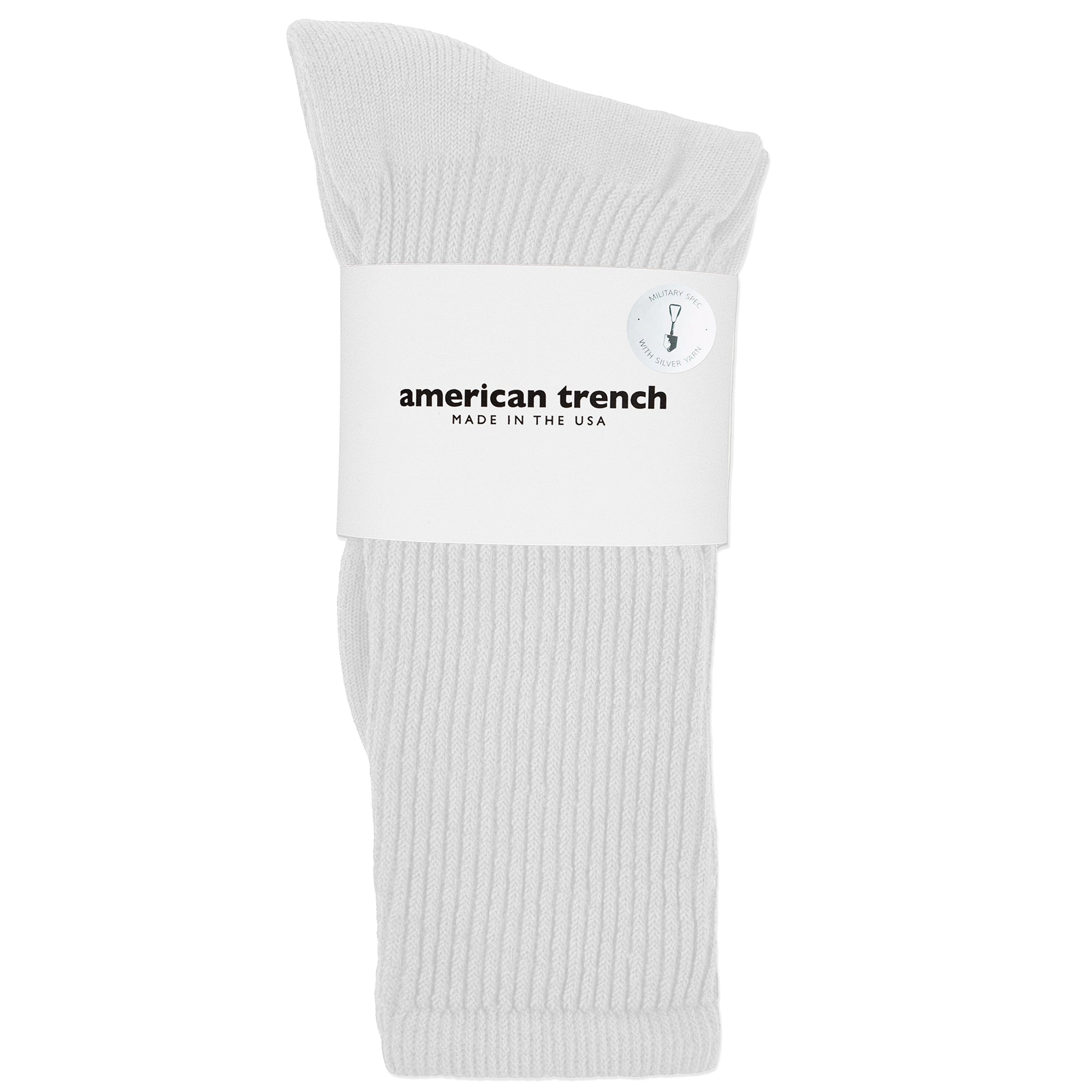 American Trench Mil-Spec Socks - White
