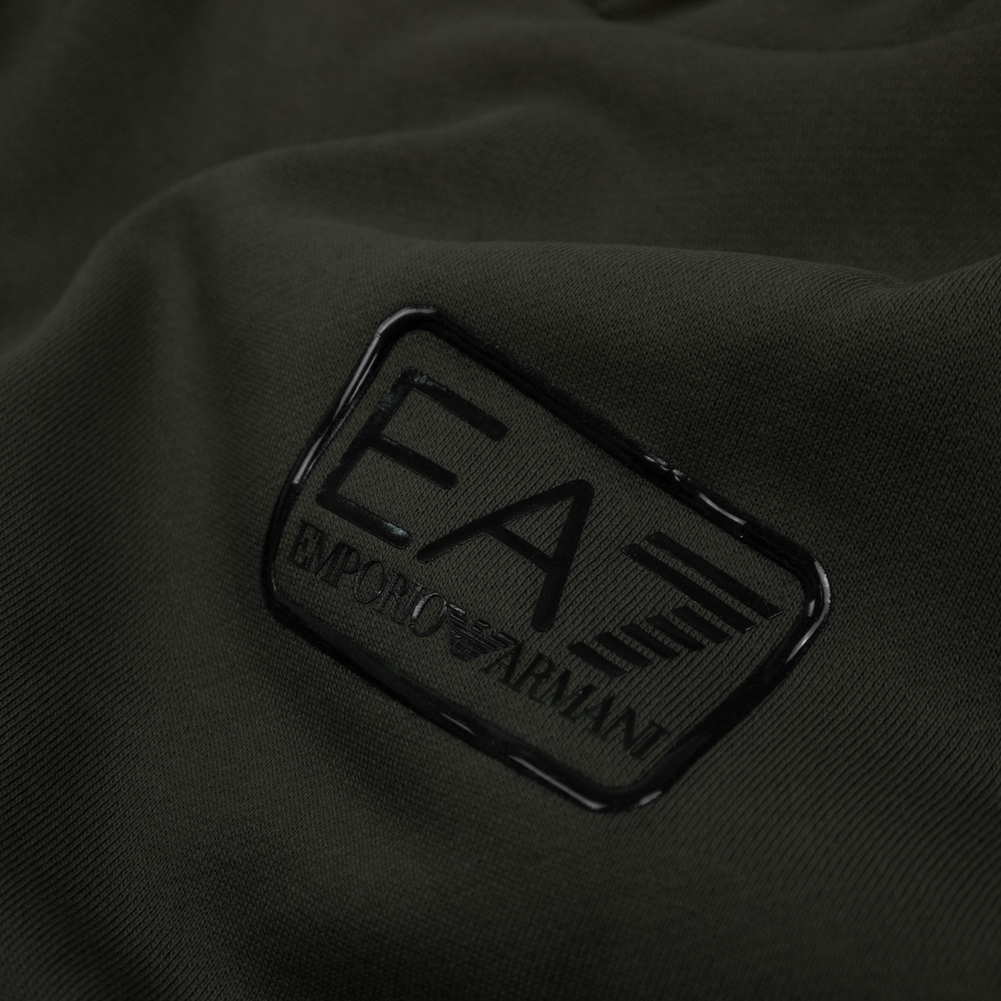 Emporio Armani EA7 Box Logo Crew Sweat - Forest Night