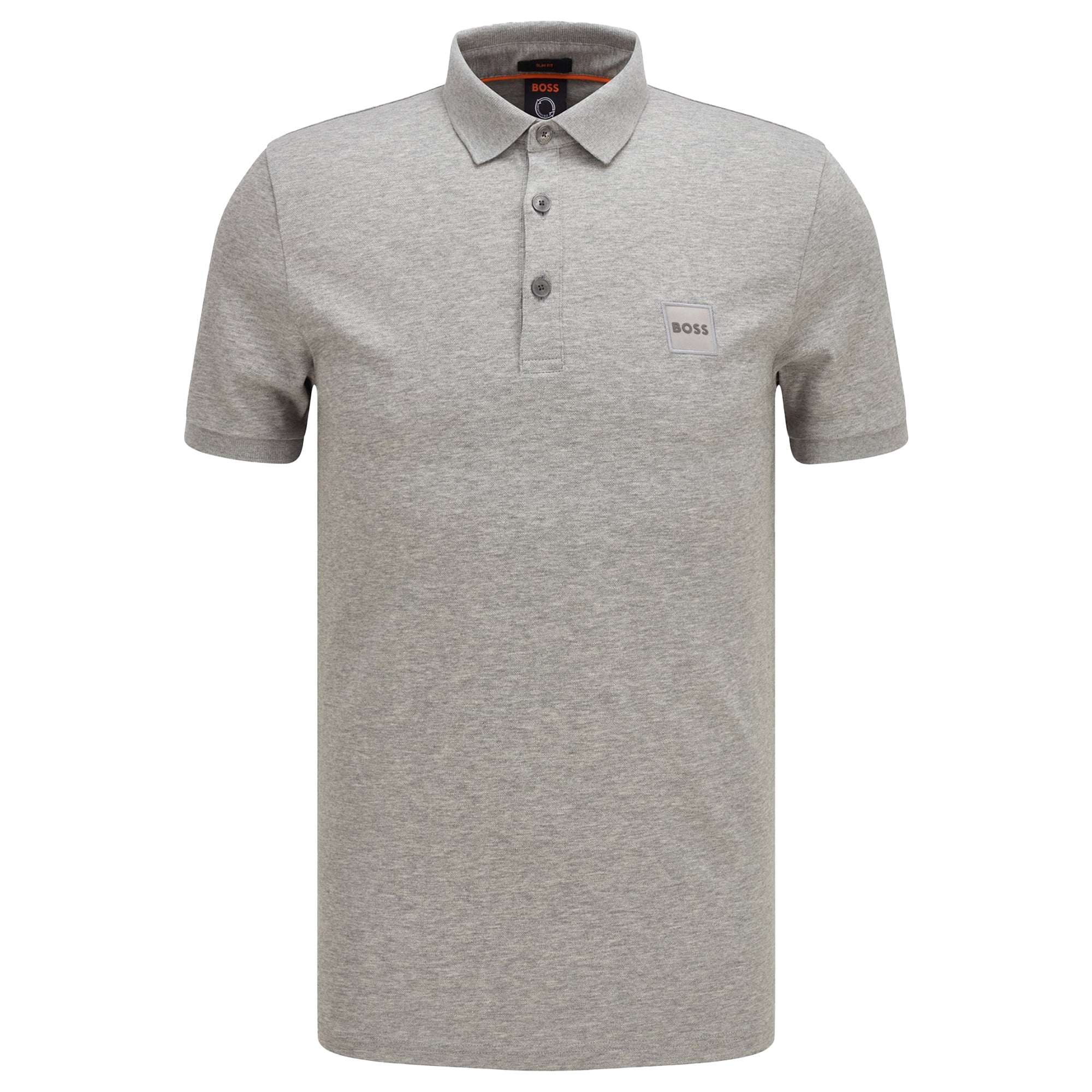 Boss Passenger Polo - Light Grey Marl