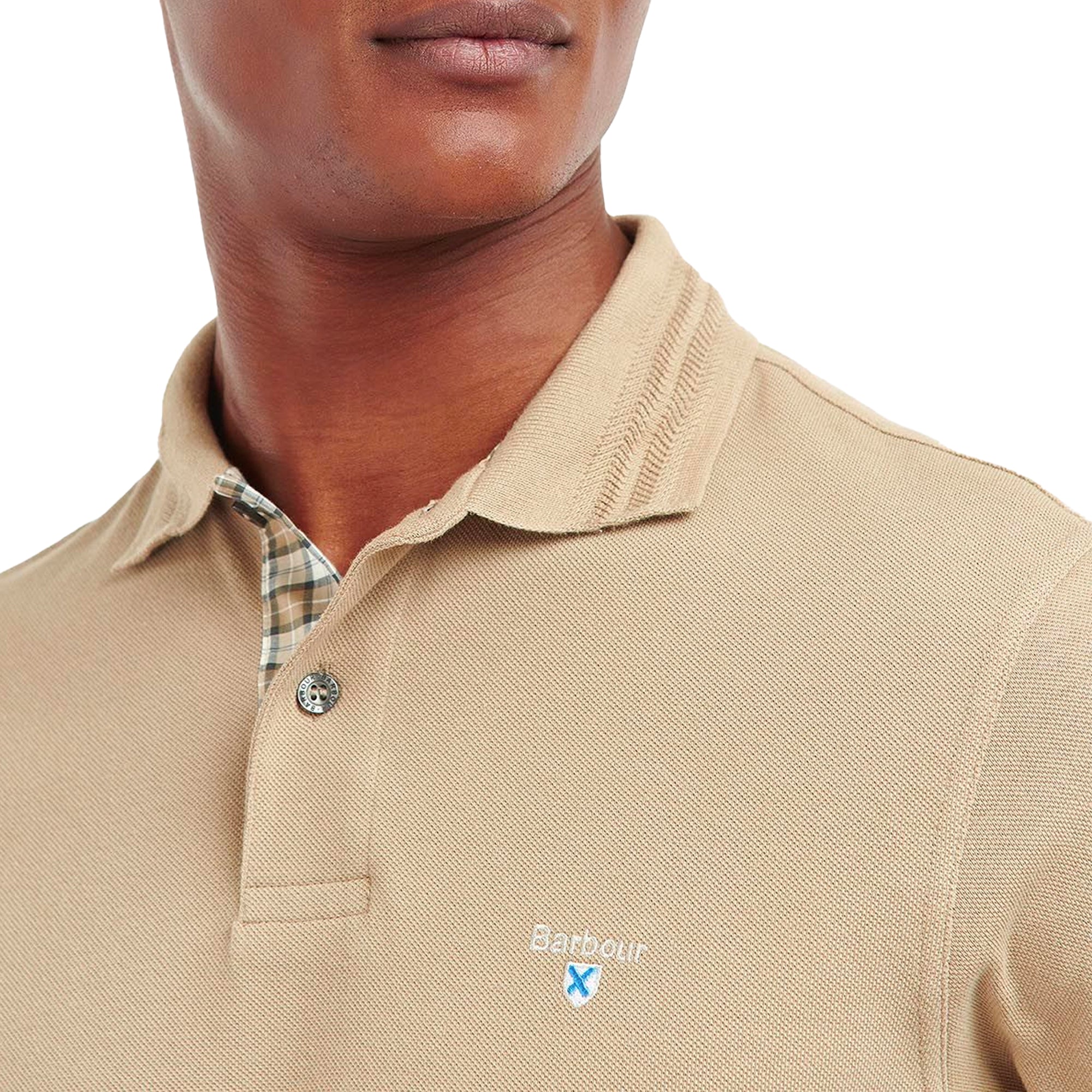 Barbour Harrowgate Polo Shirt - Washed Stone