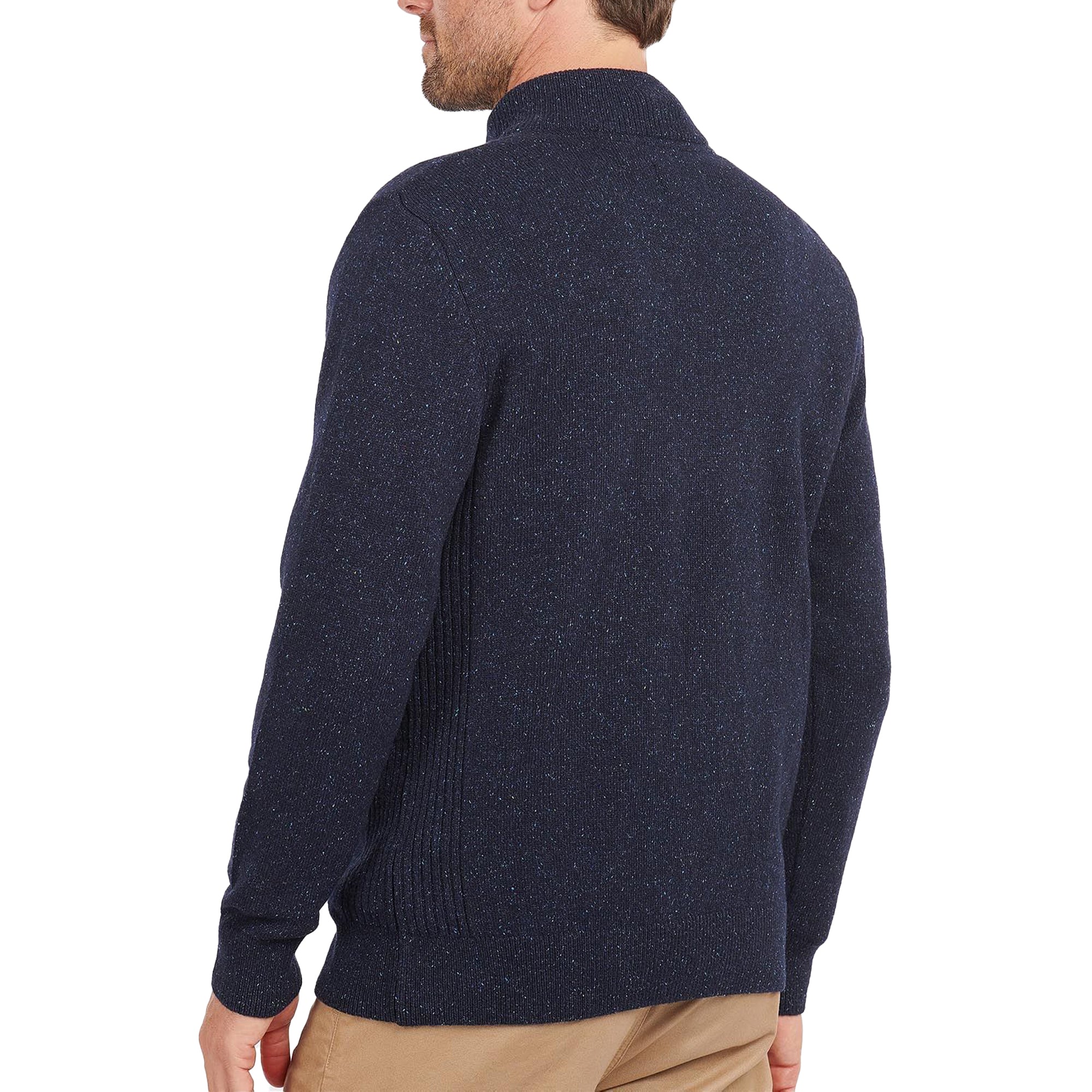 Barbour Tisbury Half Zip Sweater - Navy
