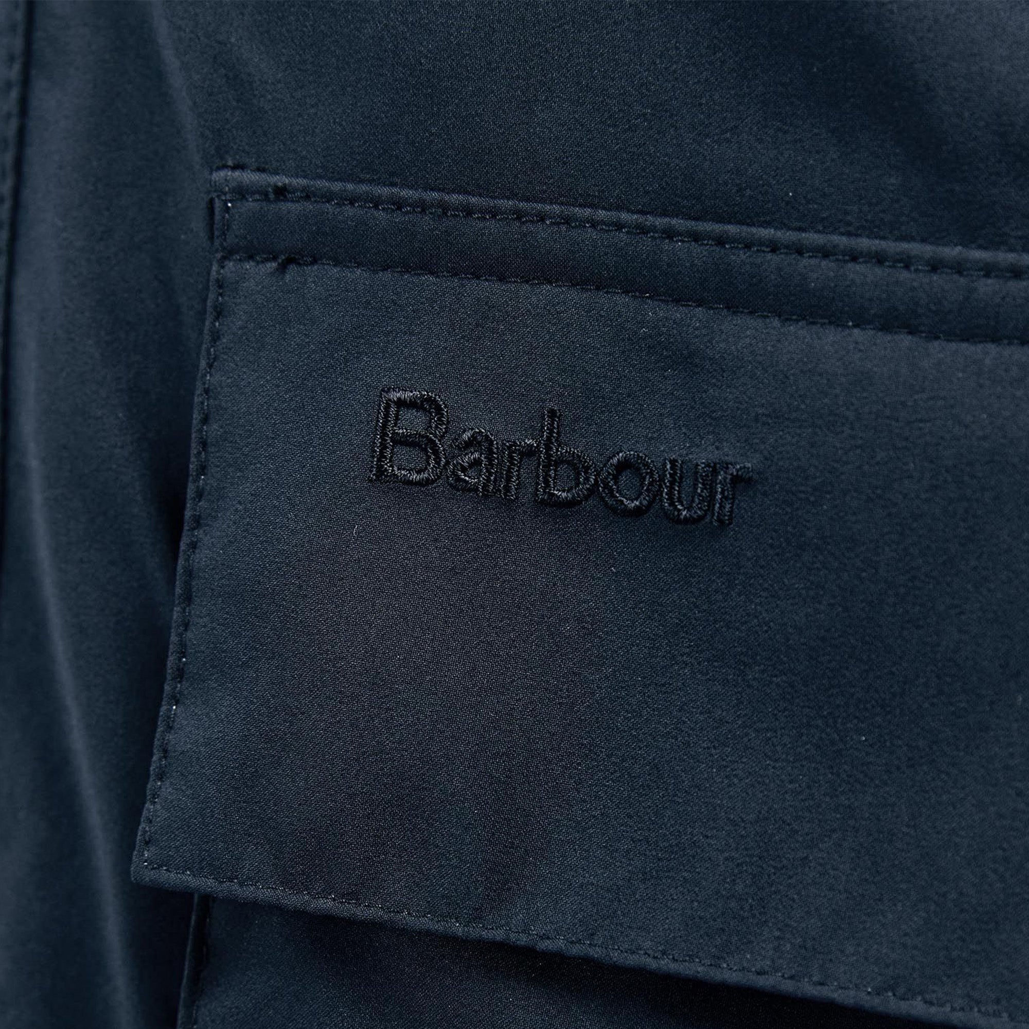 Barbour Waterproof Hooded Bedale - Navy