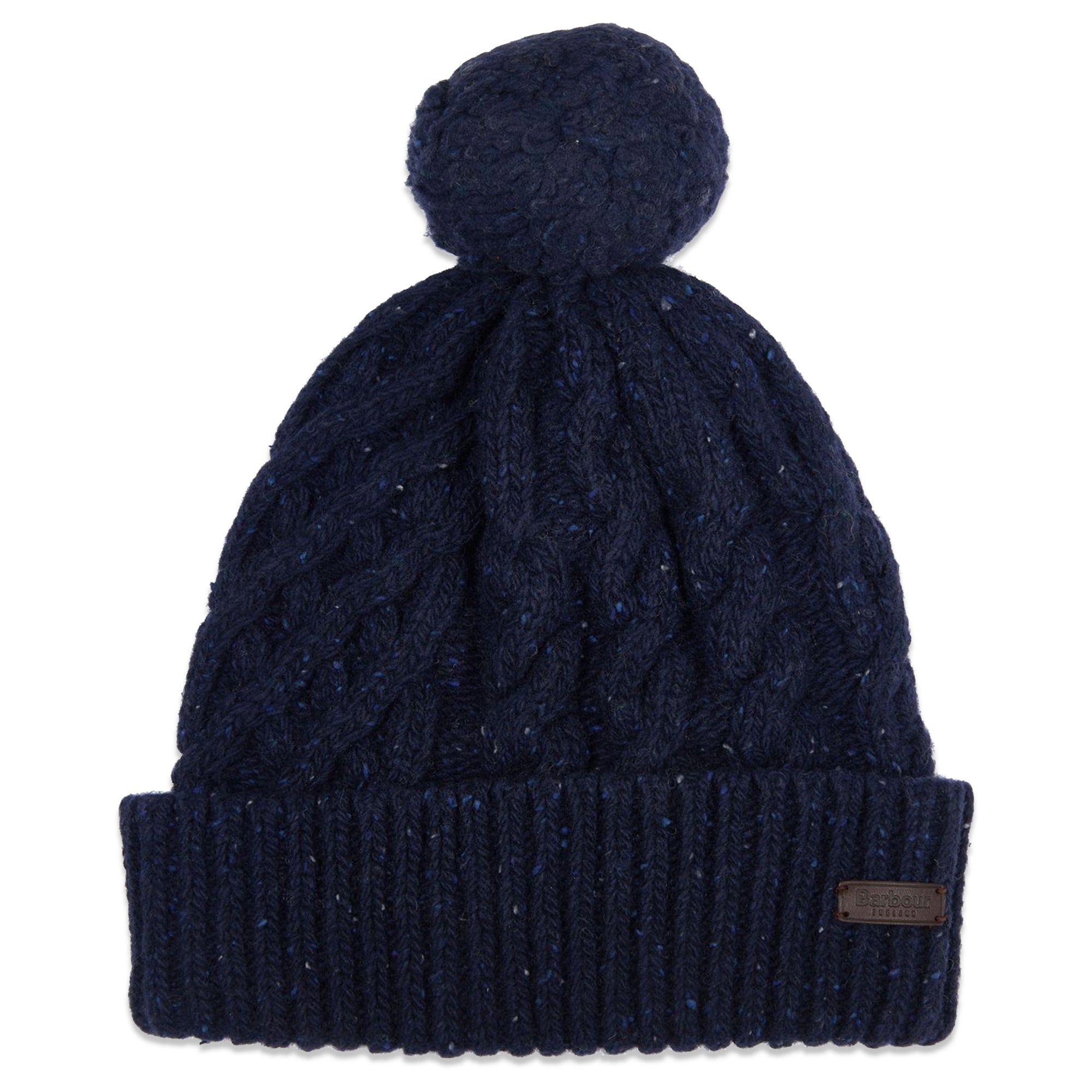 Barbour Seaton Pom Beanie - Navy - Arena Menswear