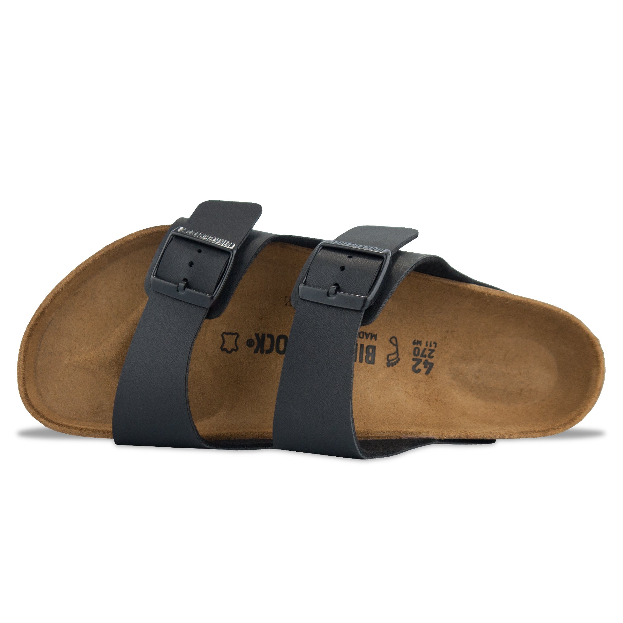 Birkenstock Arizona BF Sandals - Black - Arena Menswear