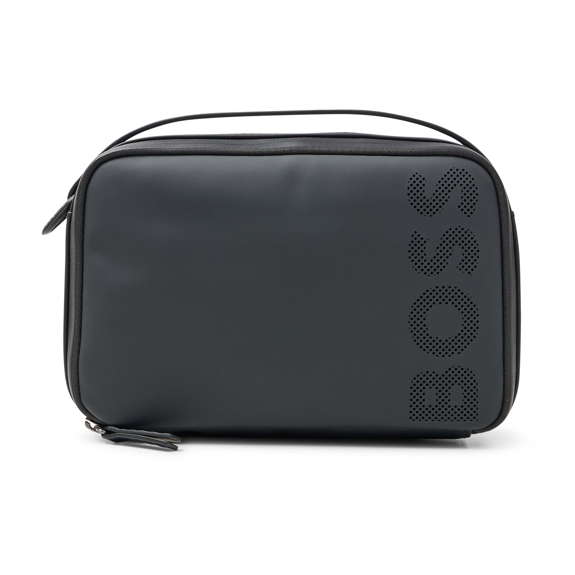 Boss Goodwin Perforated Wash Bag - Black