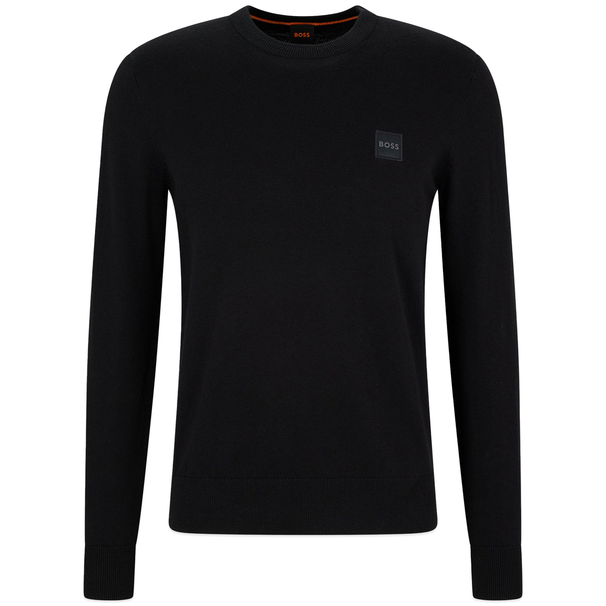 Boss Kanovano Crew Neck Knit - Black