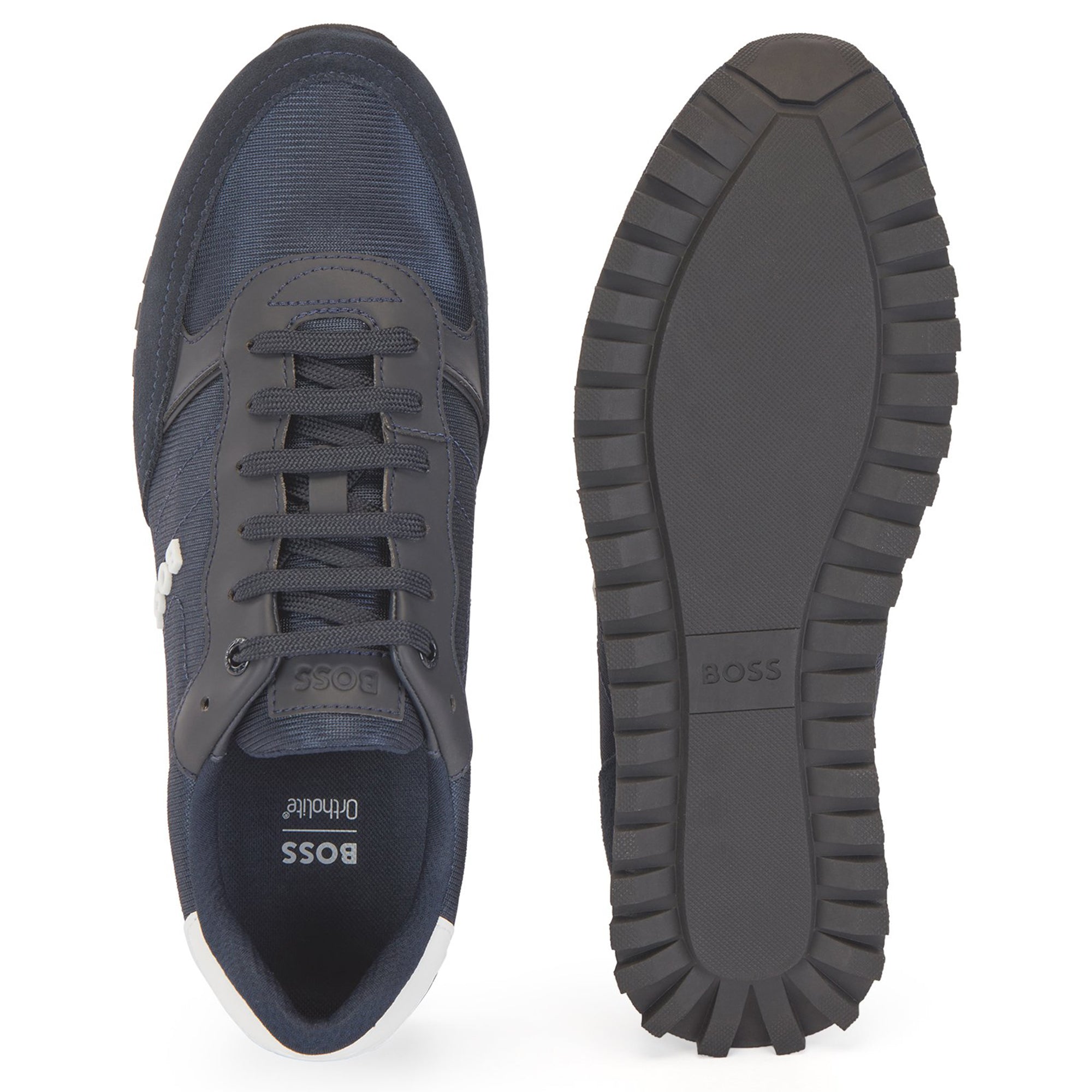 Boss Parkour-L Runner NYMX Trainers  - Navy