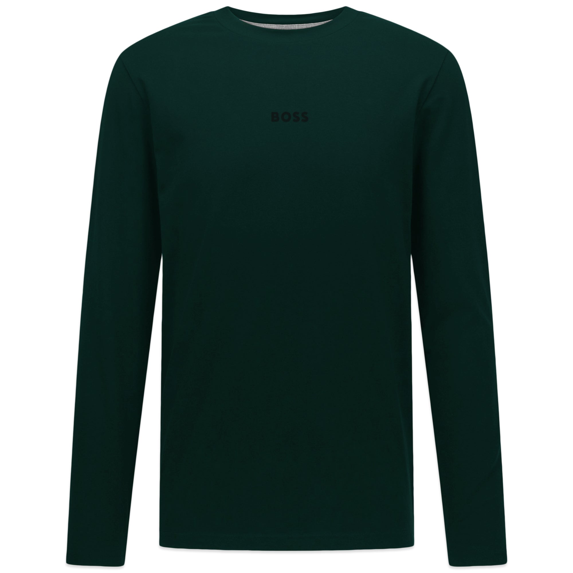 Boss TChark 1 Long Sleeve T-Shirt - Dark Green