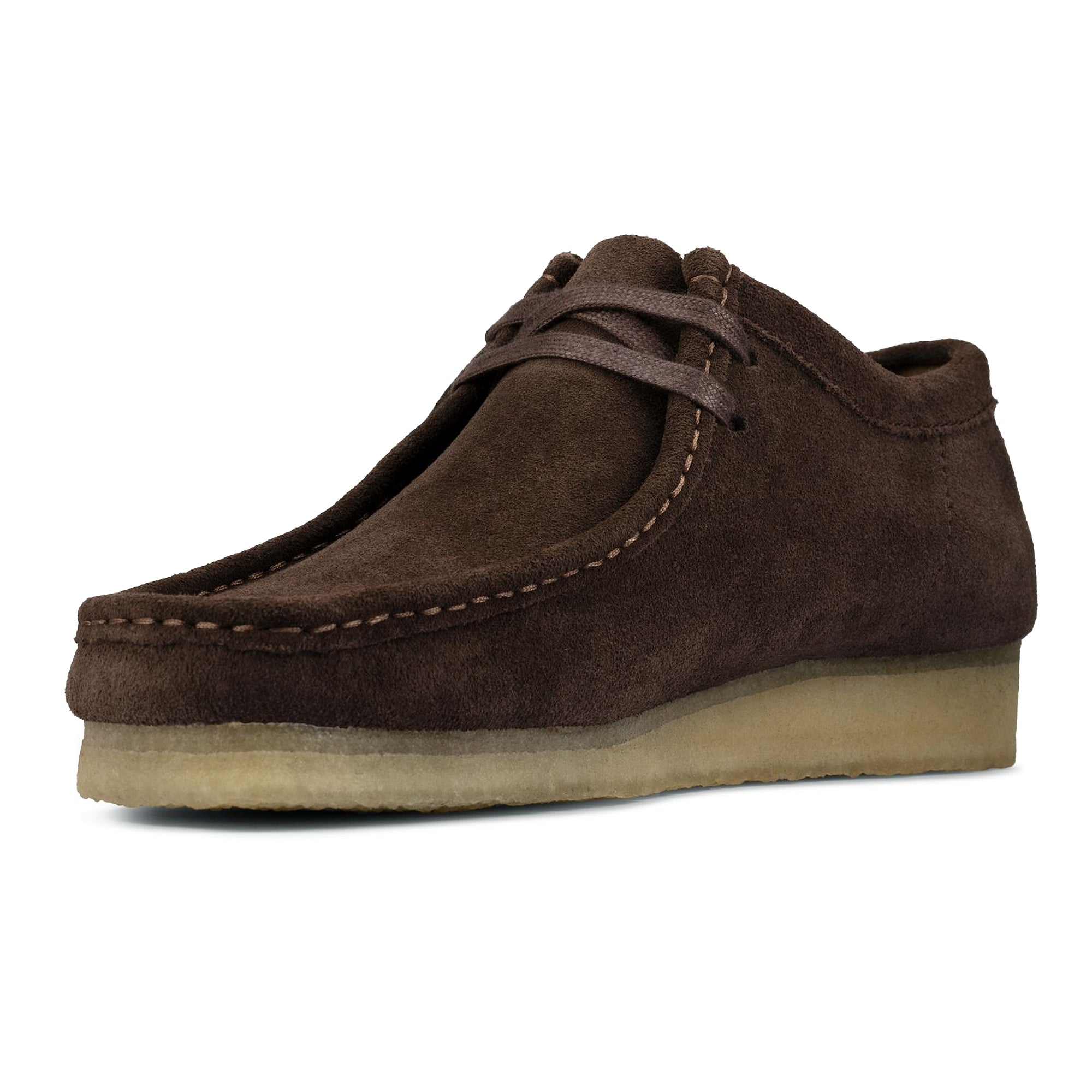 Clarks Originals New Wallabee - Dark Brown Suede