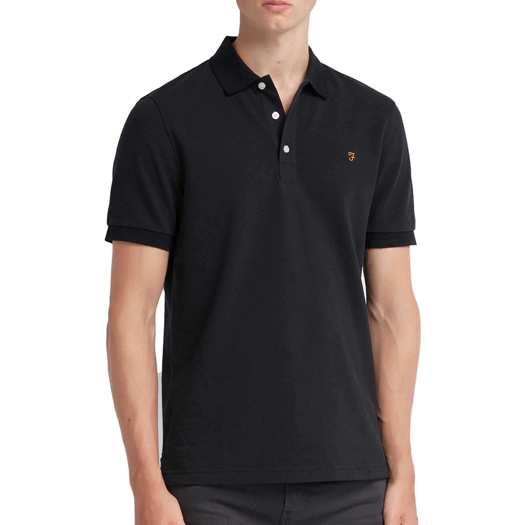 Farah New Blanes Polo - Black