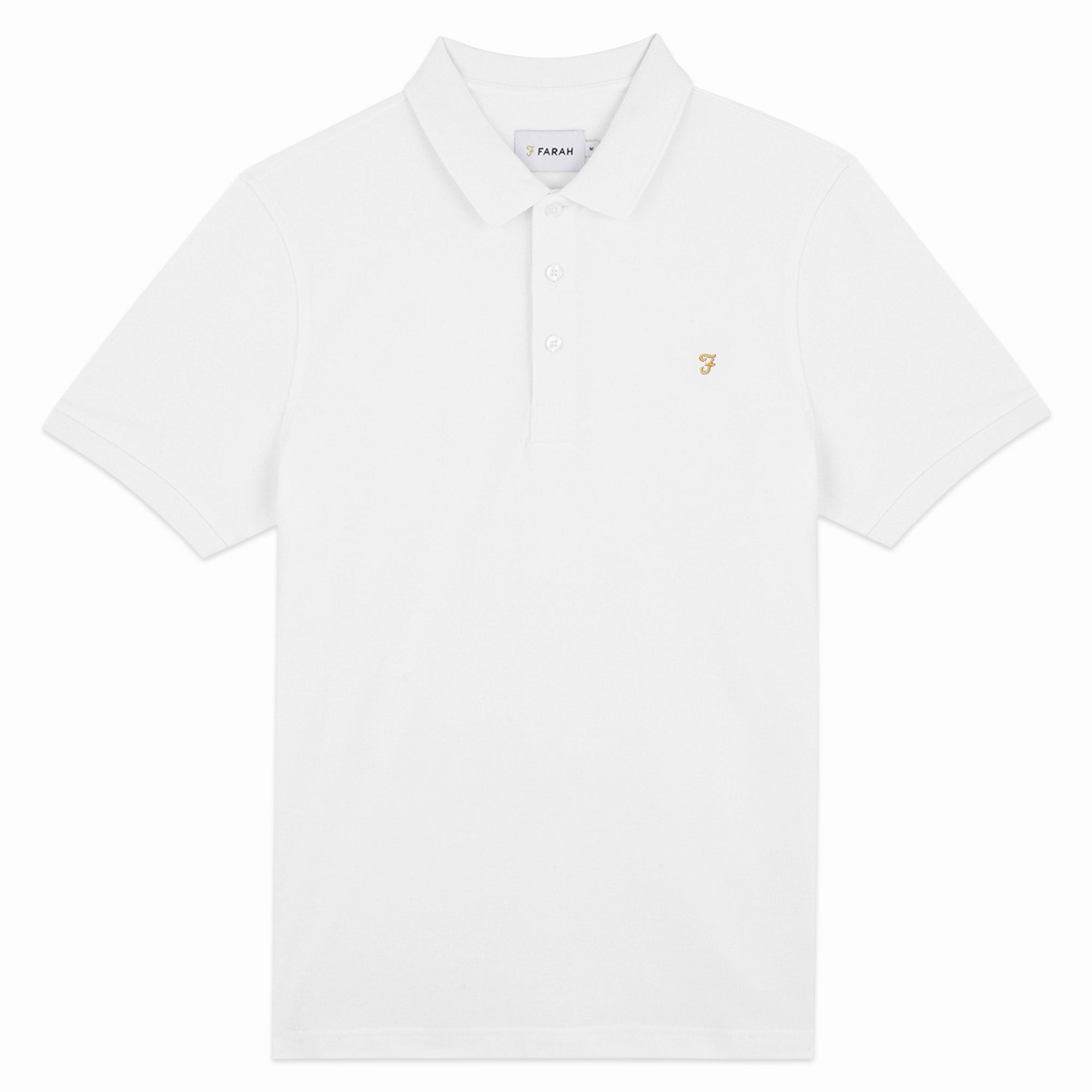 Farah New Blanes Polo - White