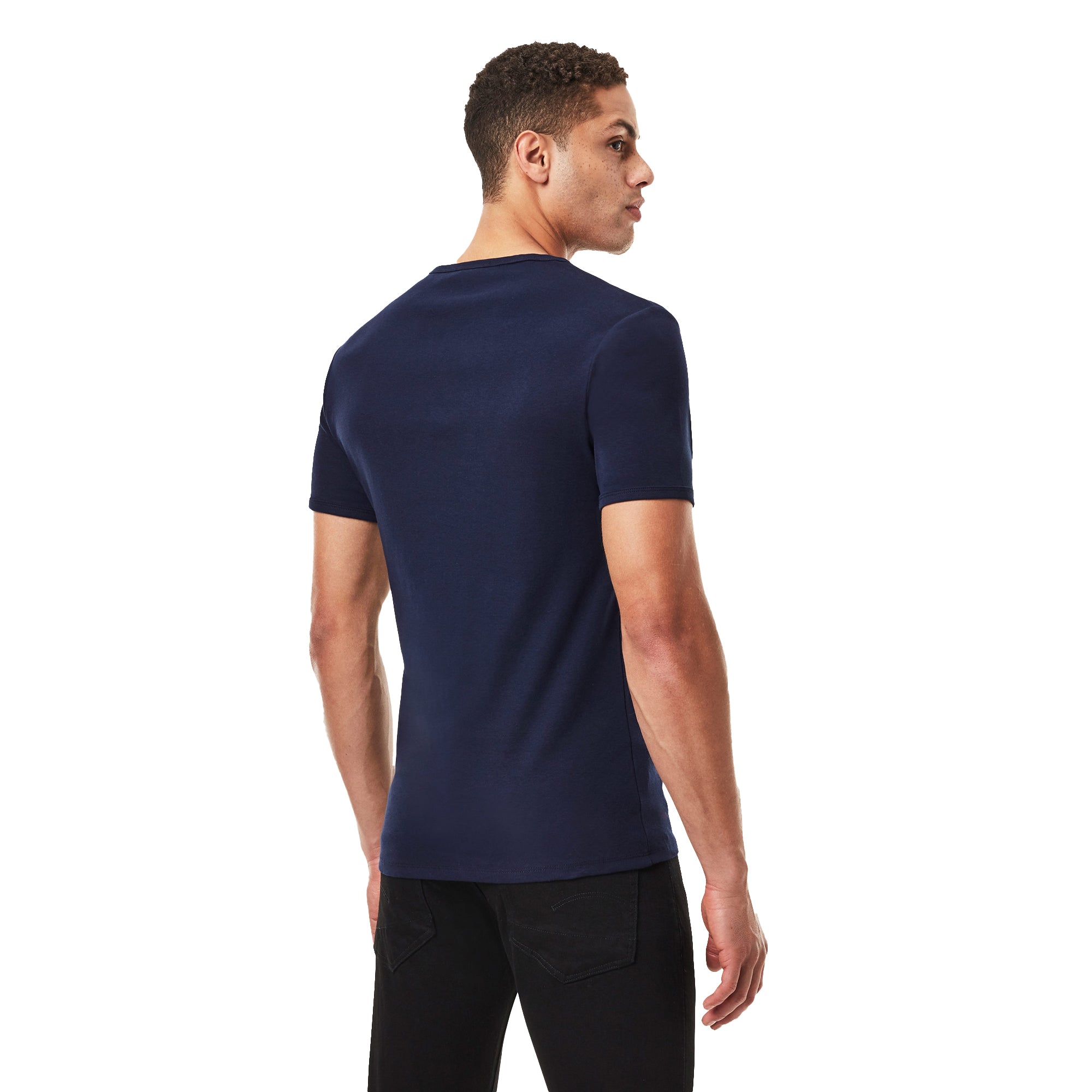 G-Star Raw Double Pack Slim Fit T-Shirts - Sartho Blue