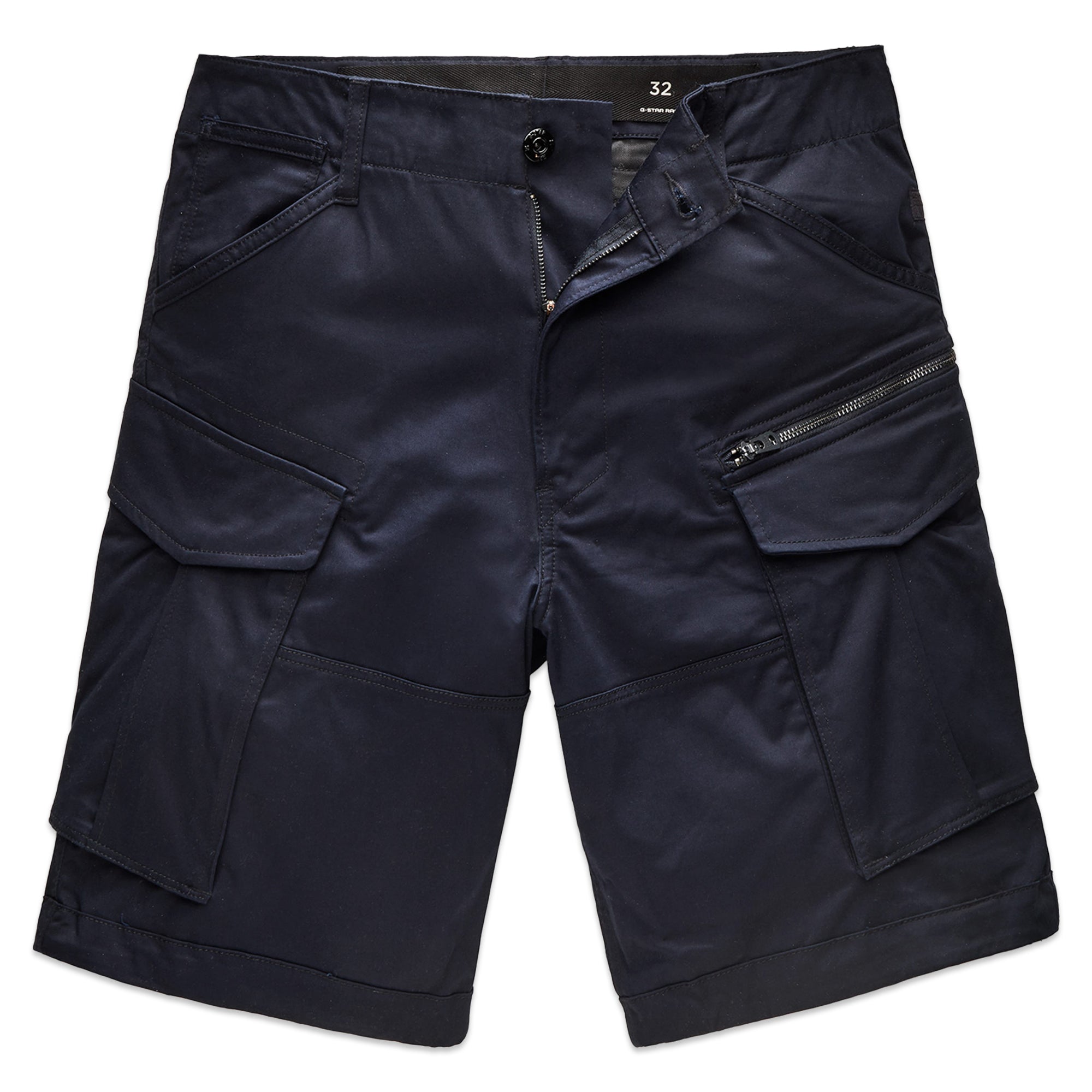 G-Star Rovic Zip Relaxed Cargo Shorts - Mazarine Blue