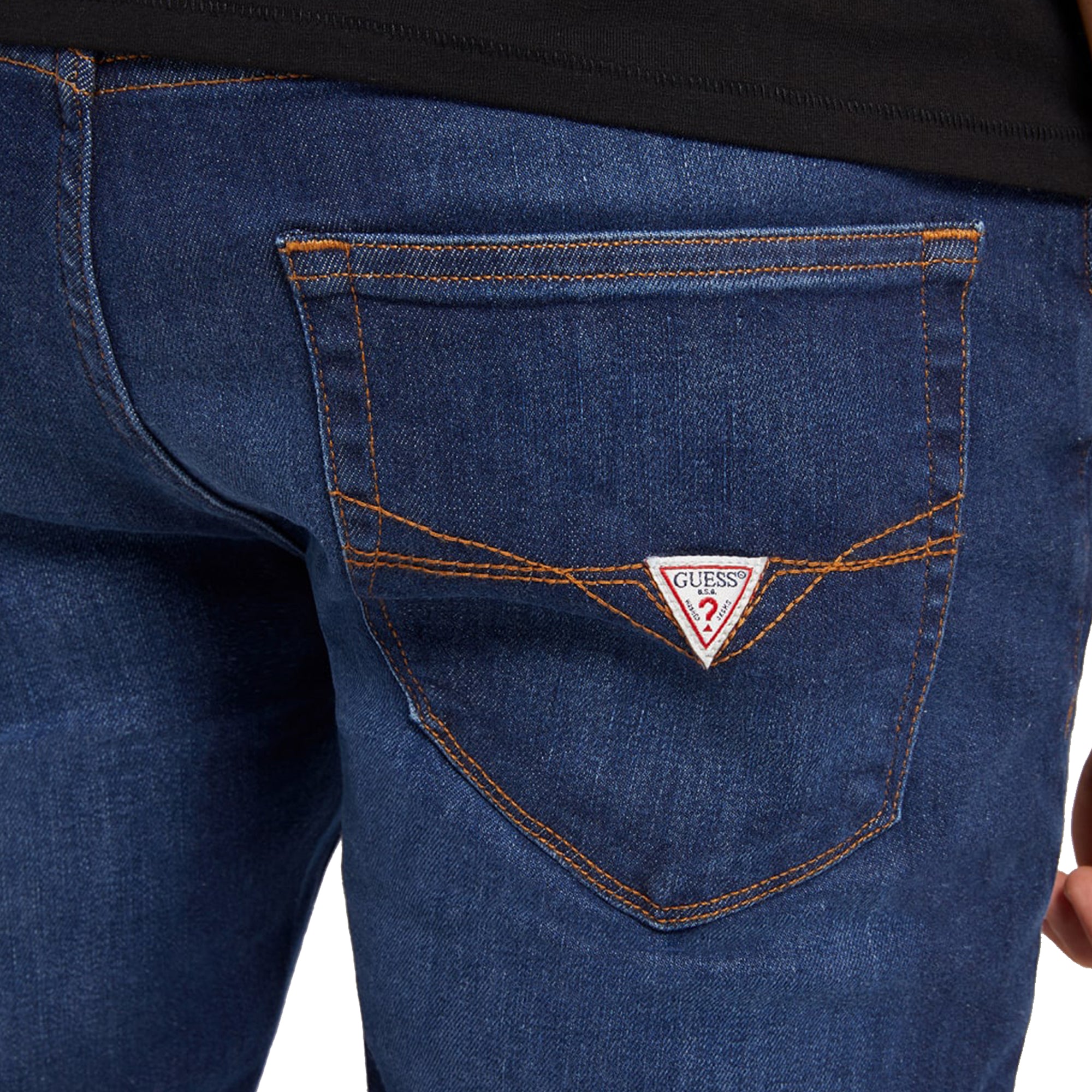 Guess Angels Slim Jeans - Carry Dark Stretch