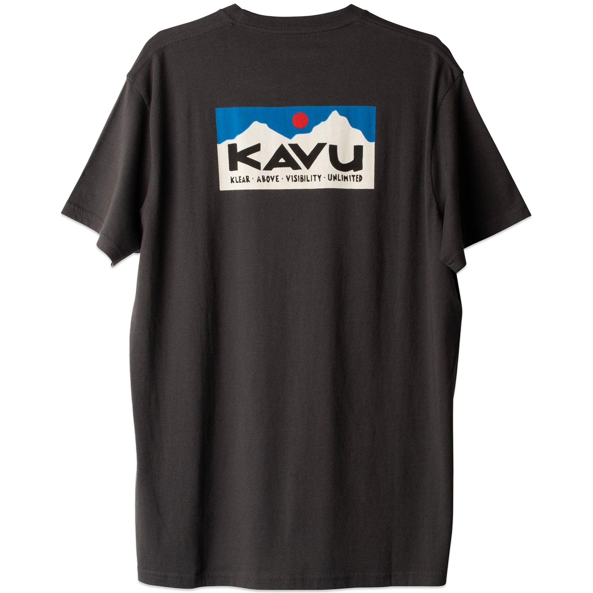 KAVU Klear Above Etch Art T-Shirt - Black Licorice